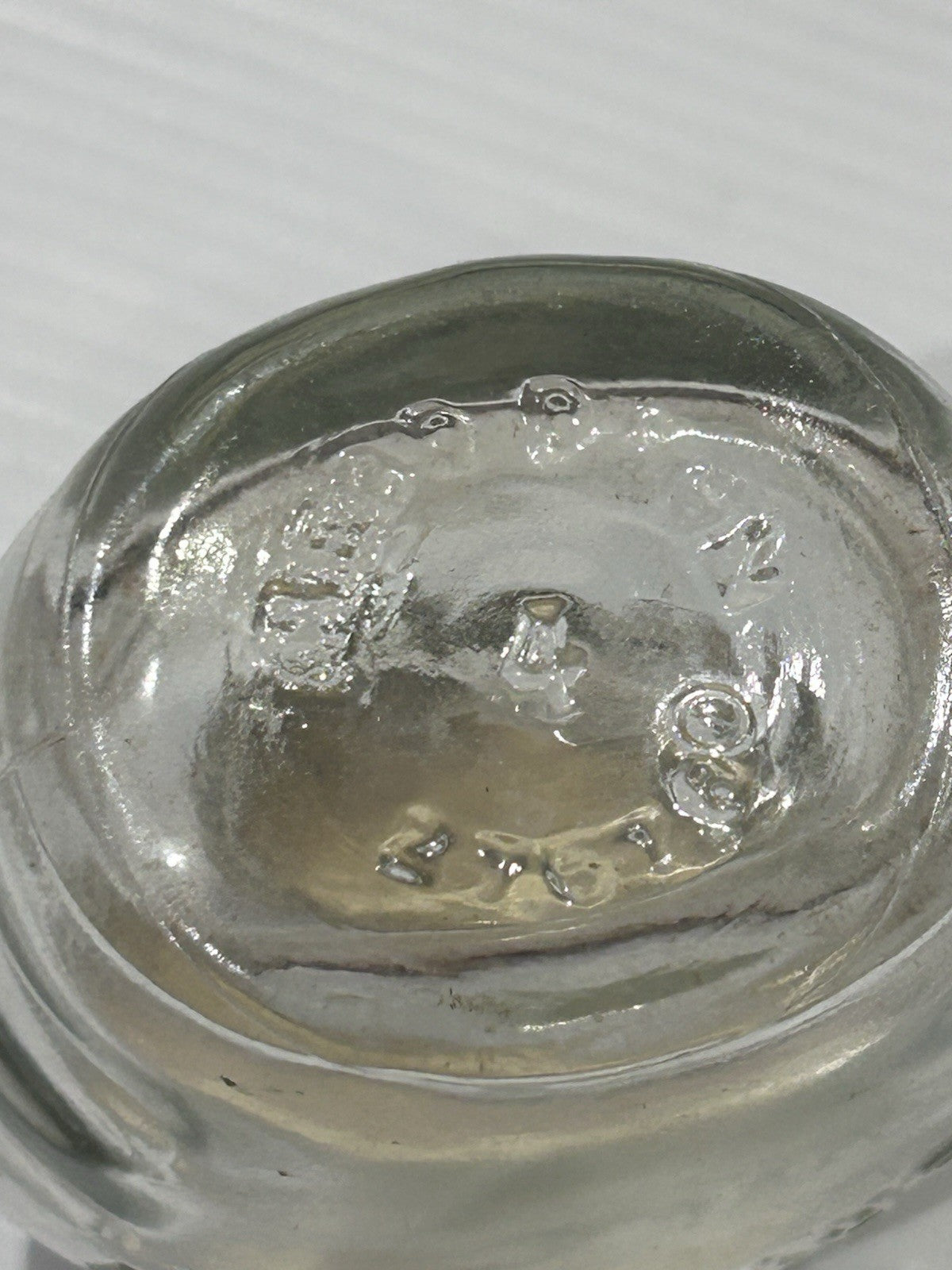 Vintage Brylcreem Glass Jar w/ Lid 1950s UK Men’s Grooming Collectible 6.5cm