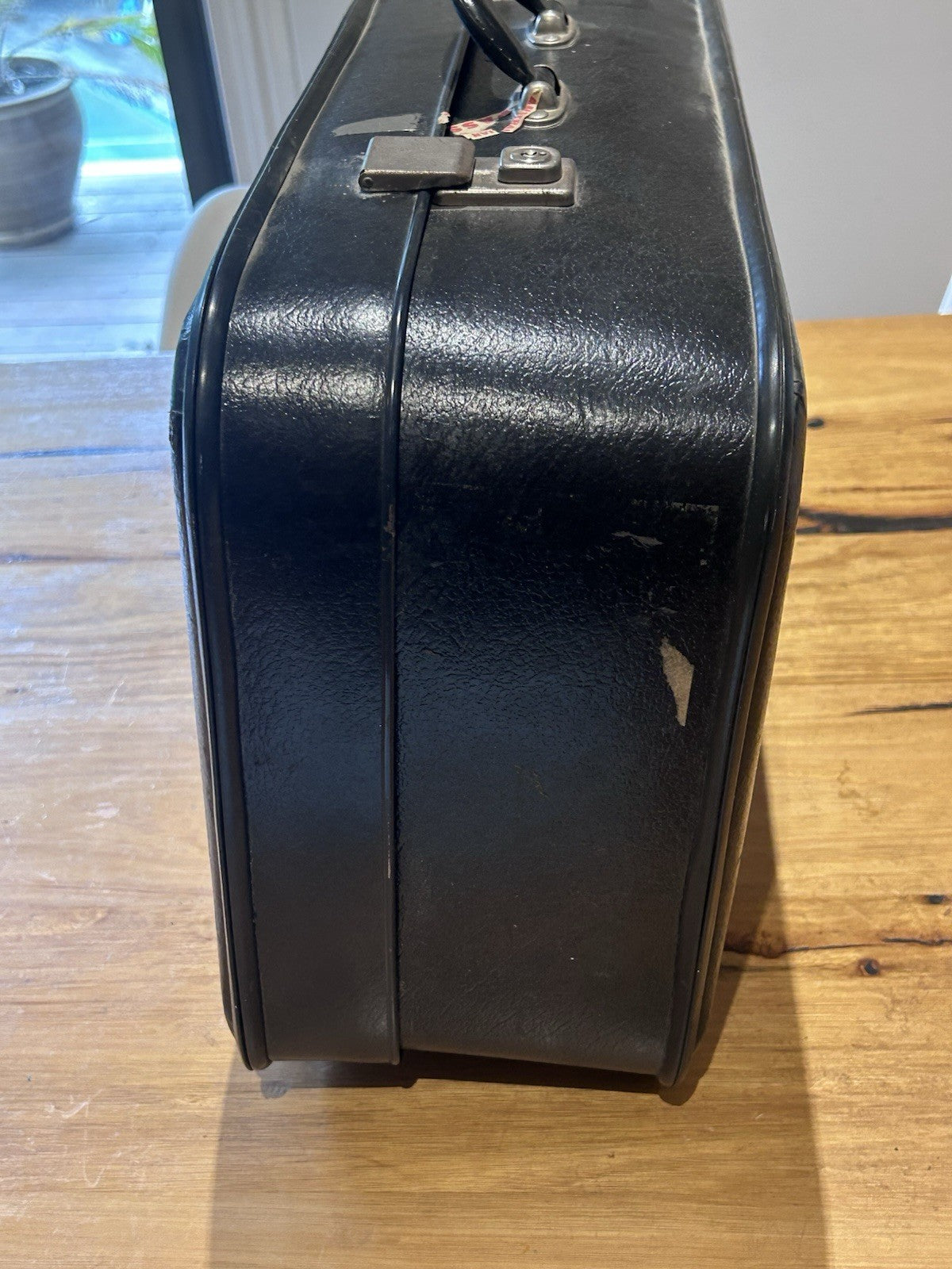 Vintage 1950s P&O Orient Lines Cabin Suitcase Orcades Cheney Latches 54x33cm