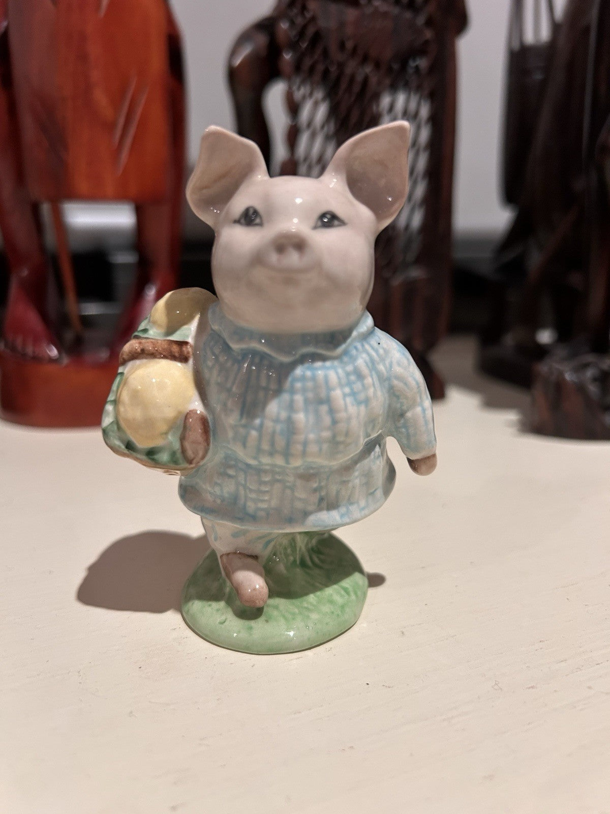 Beswick Beatrix Potter Little Pig Robinson Figurine England 1948