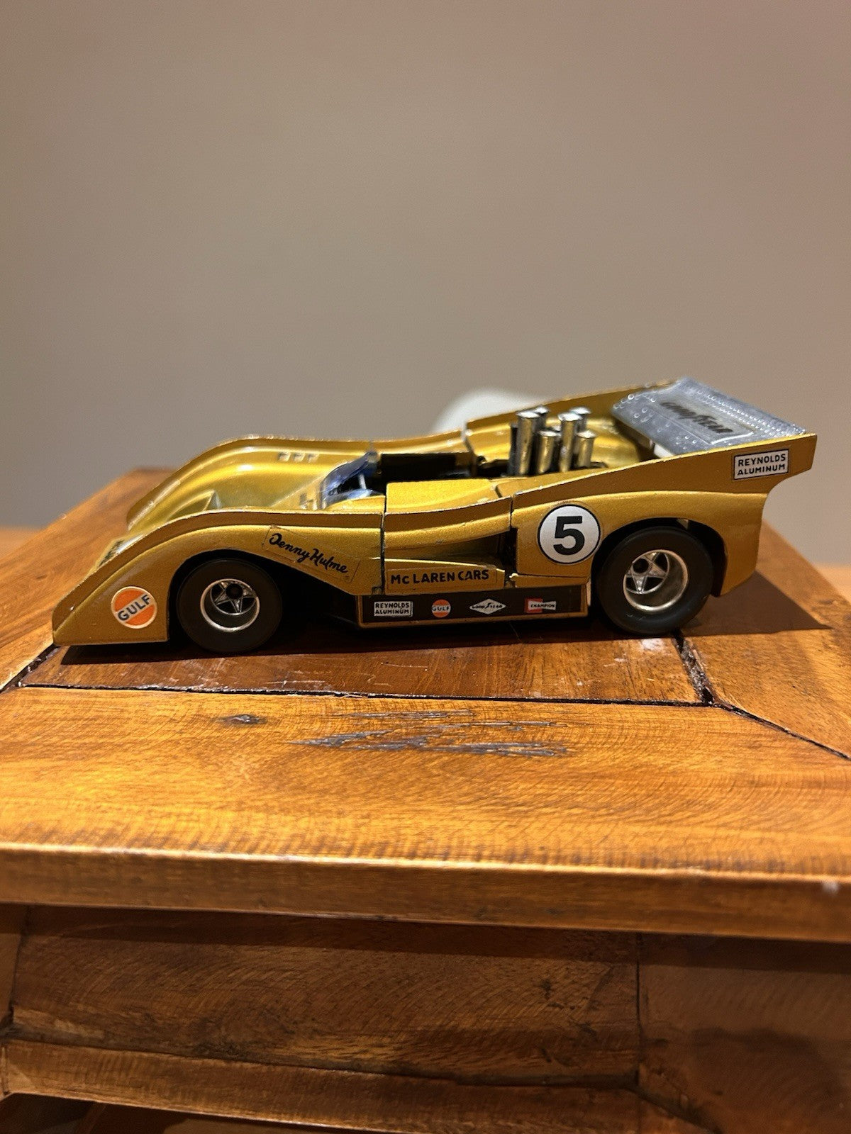 McLaren M8F Can-Am #5 1:26 Scale Diecast Made in Italy Vintage Model