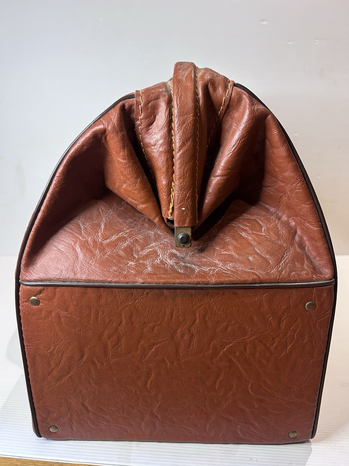 Vintage Tosca Leathergoods Melbourne Vanity Travel Bag – Retro 1960s/1970s