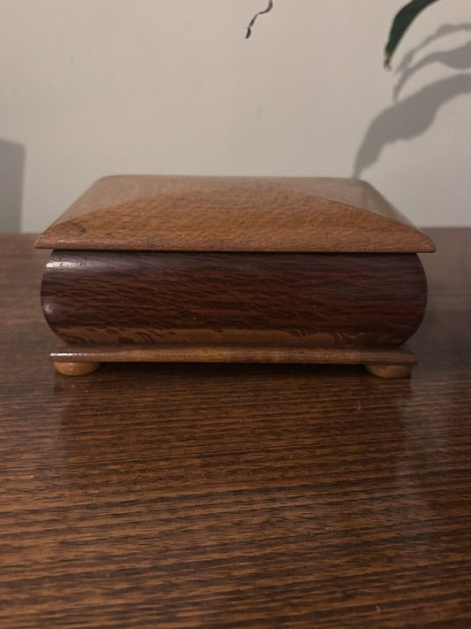 Australian Timber Gems of the Forest  Jewelery Box - Vintage Collectable