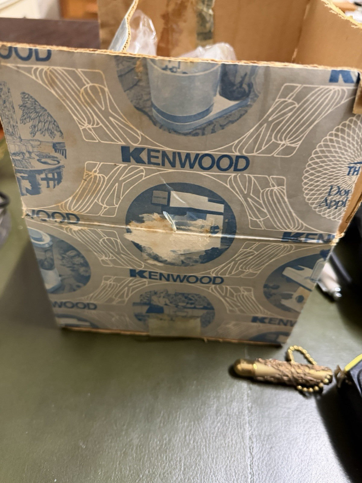 Kenwood Chef Major A795 Juice Extractor Attachment w Box & Manual Vintage