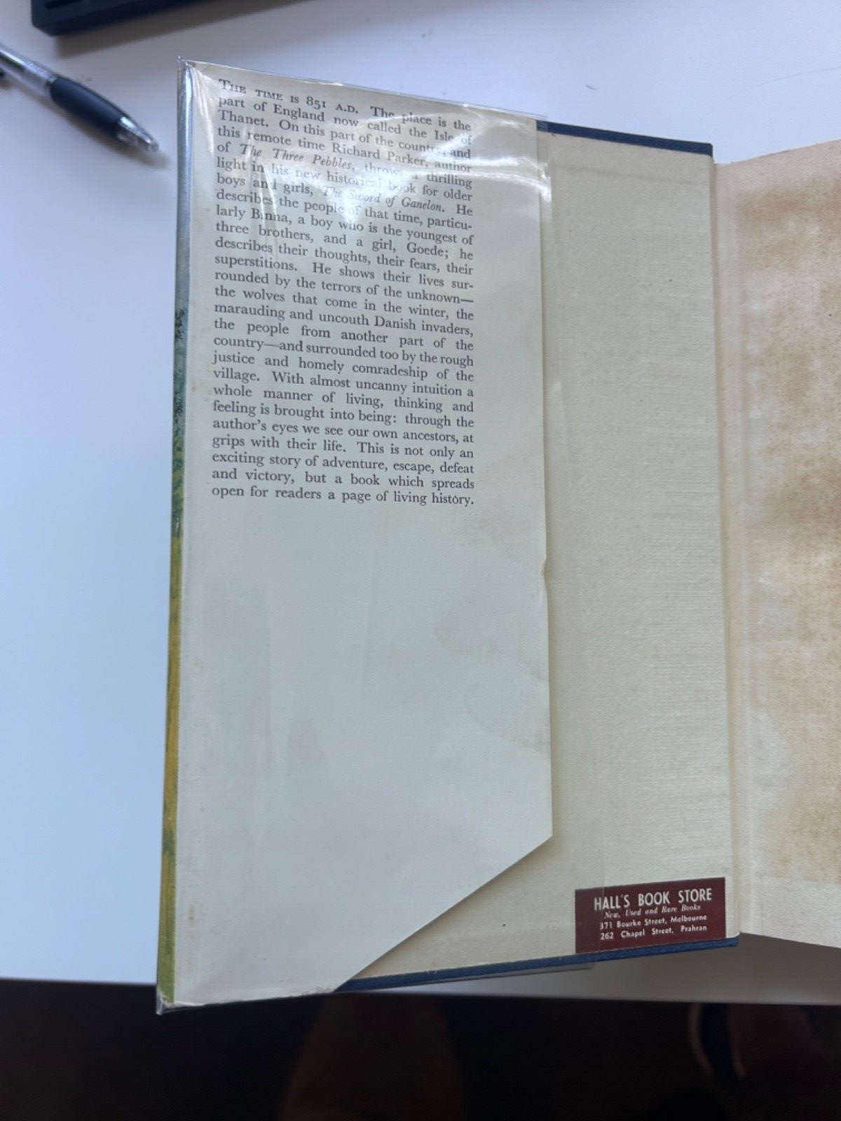 The Sword of Ganelon Richard Parker - First Edition 1957 with dust jacket RARE