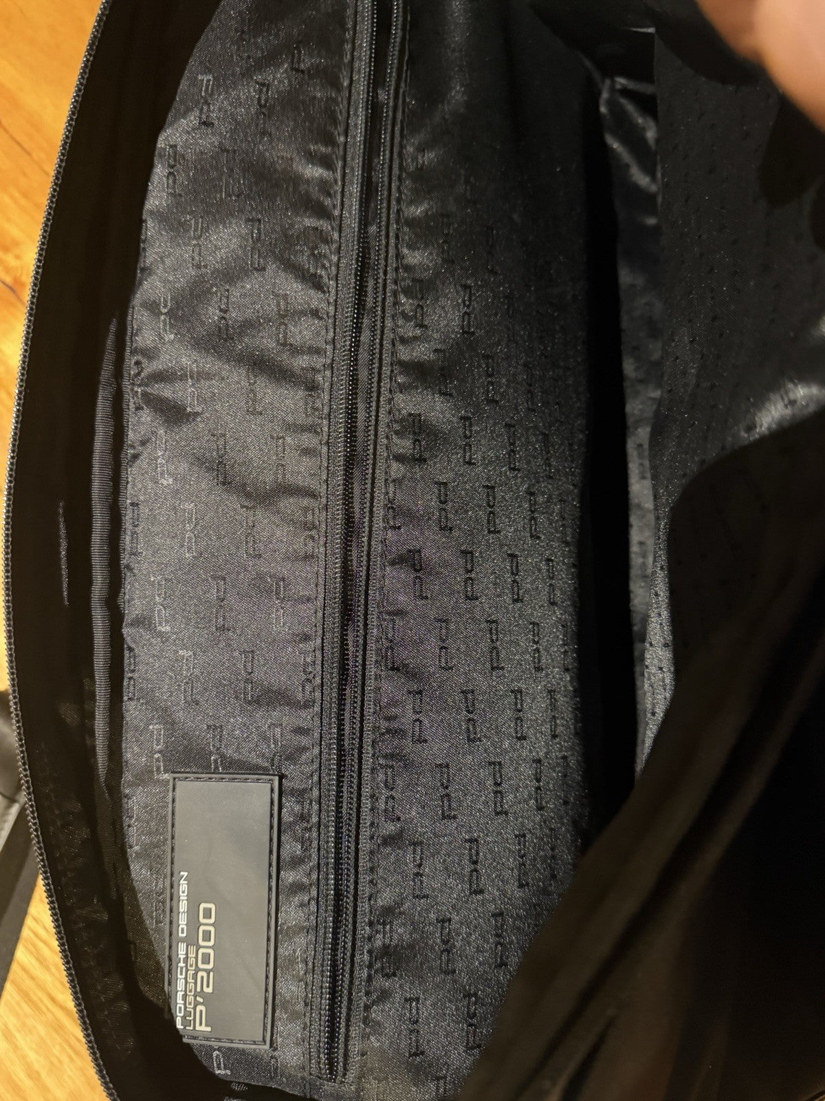 Porsche Design P’2000 Black Business Briefcase Laptop Bag Shoulder Strap