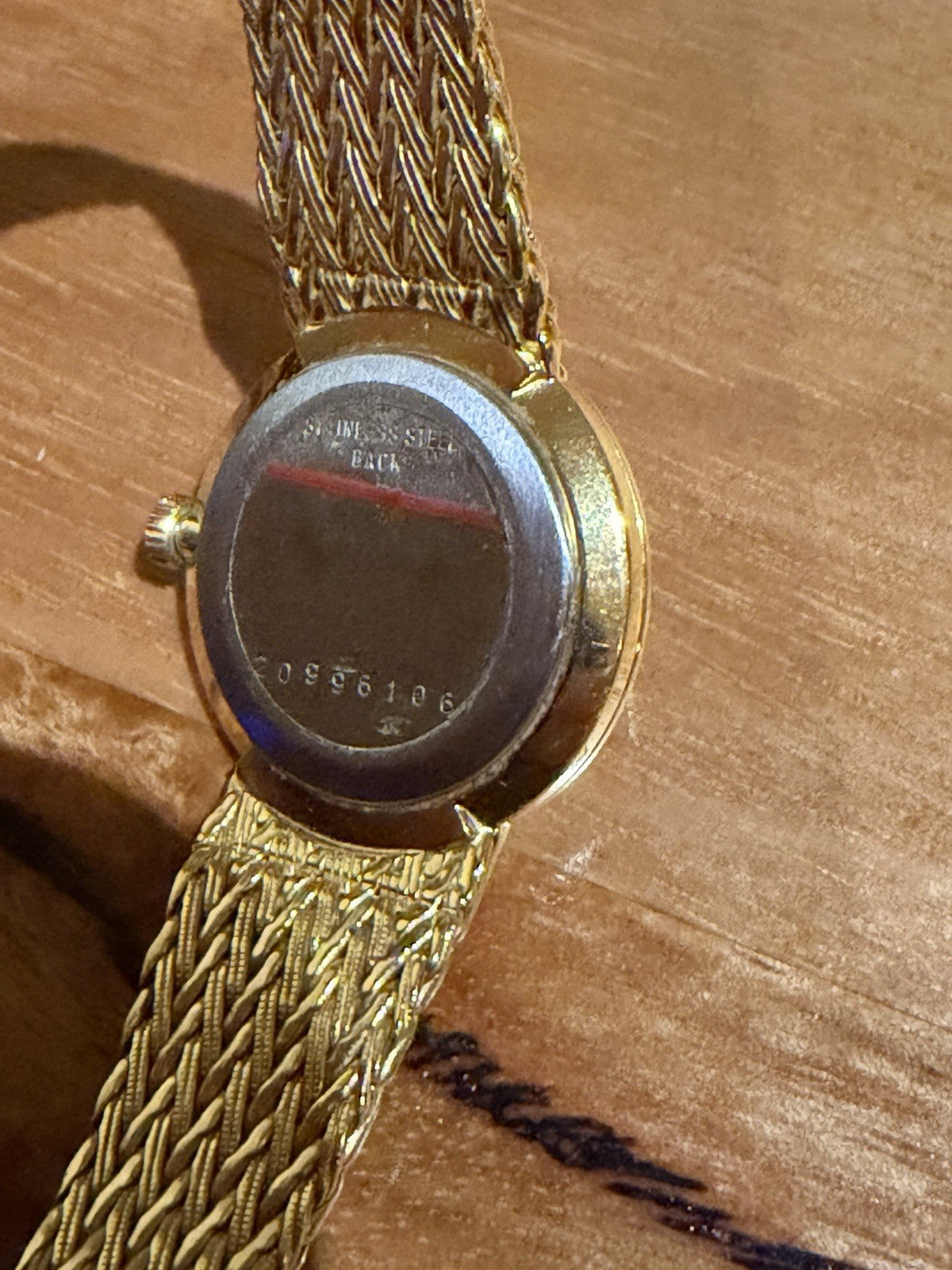 Longines Ladies Quartz Watch Gold Tone Mesh Bracelet Box Papers Swiss 6558