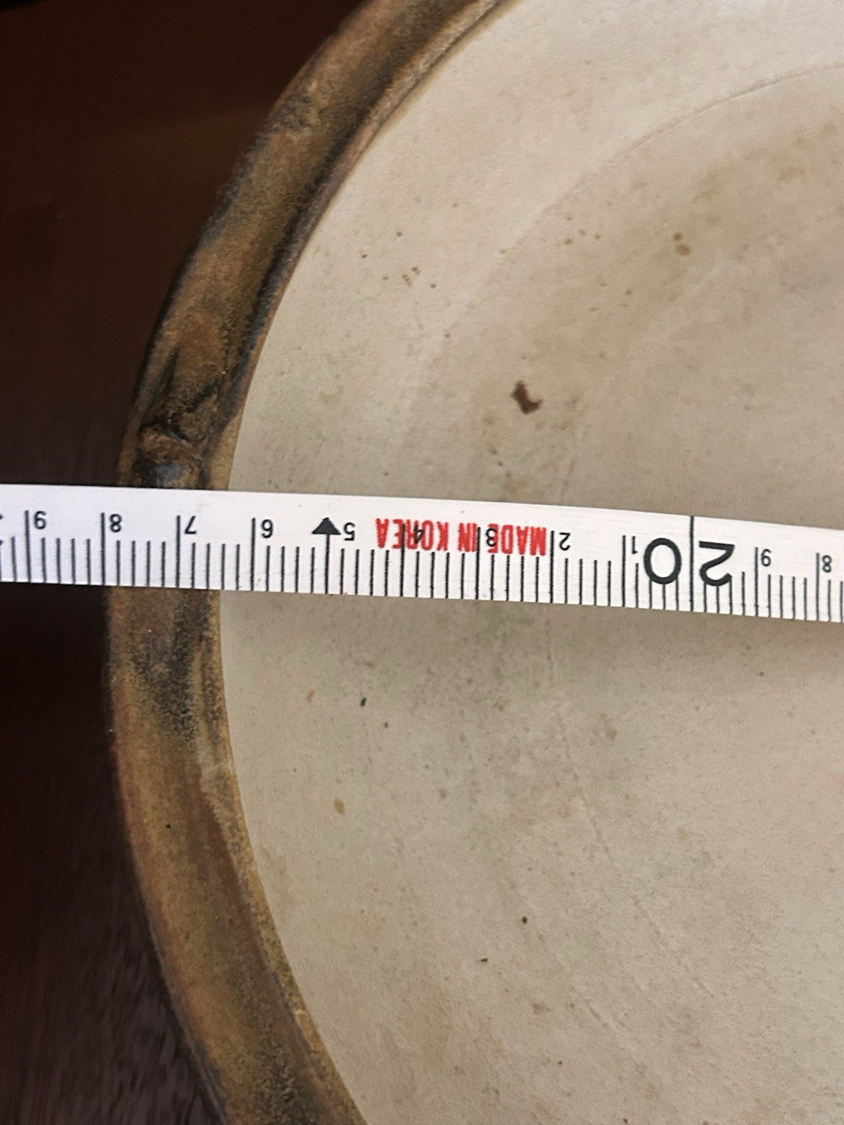 Howard Phillips El Dorado Studio Pottery Bowl 1990 Signed Australian 28cm