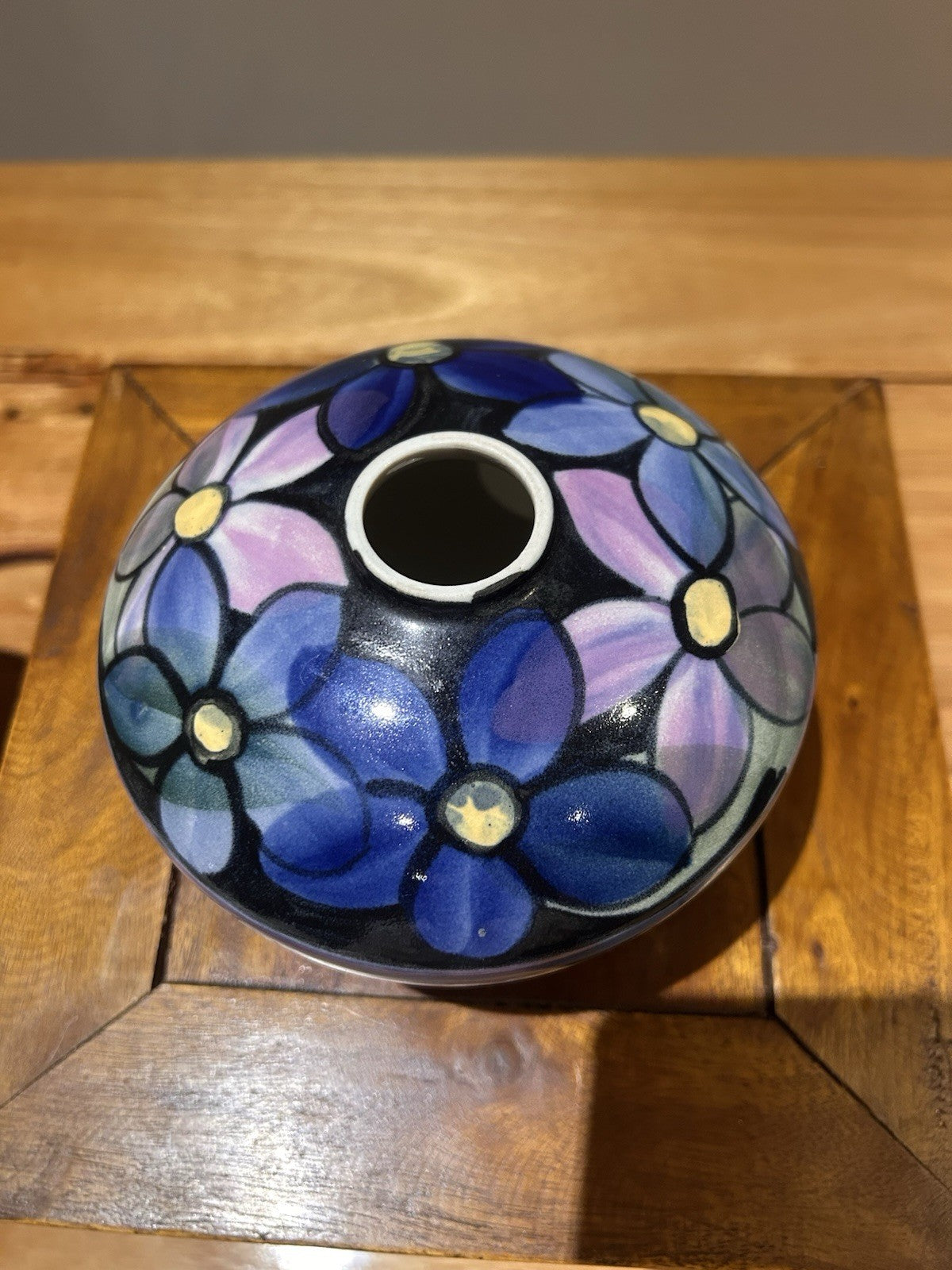 Gambles Pottery Posy Vase Flower Frog Ian Gamble Studio Floral 9cm