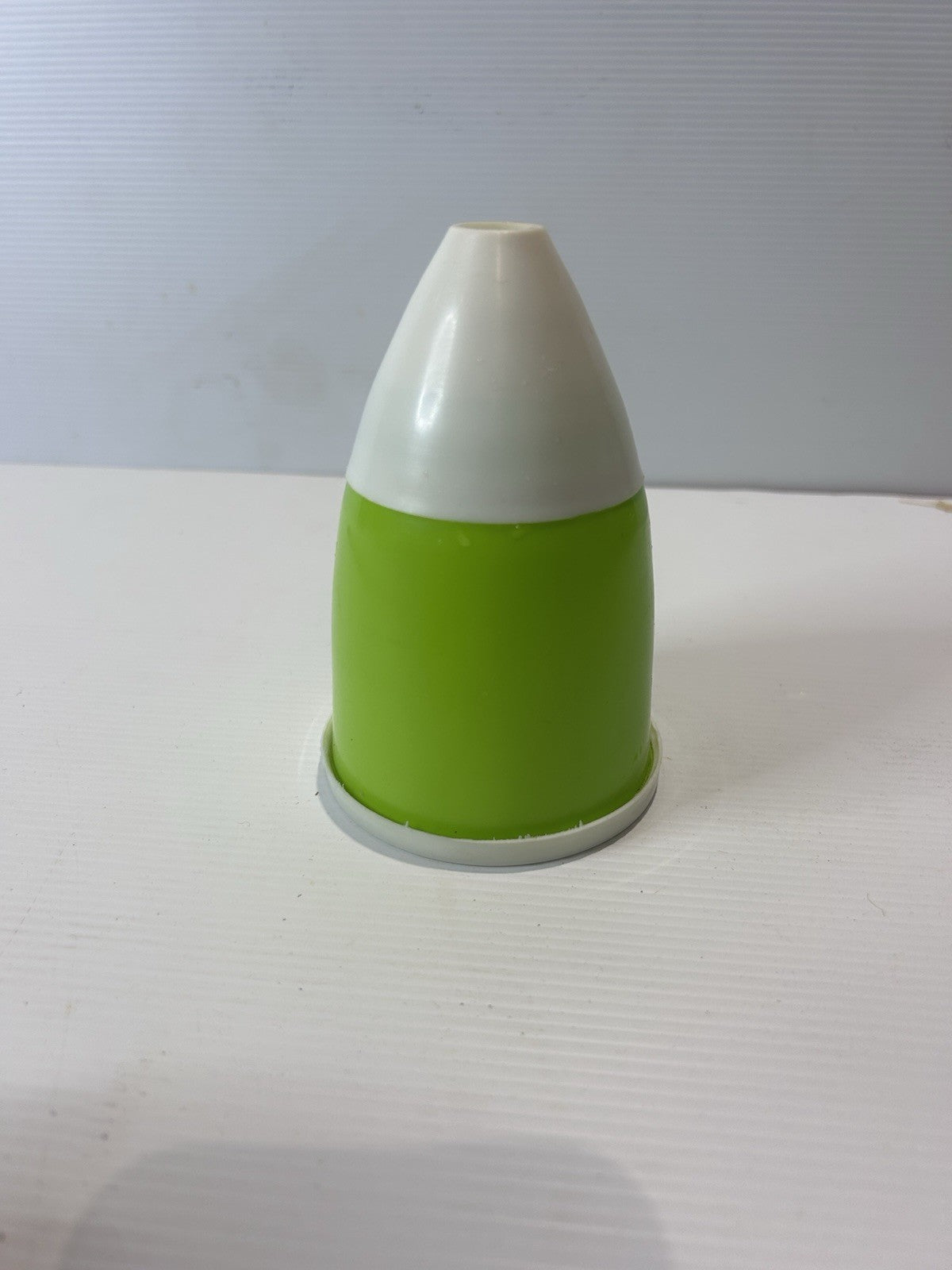 Vintage Ferolux Sugar Dispenser Retro Mid-Century Green & White Plastic