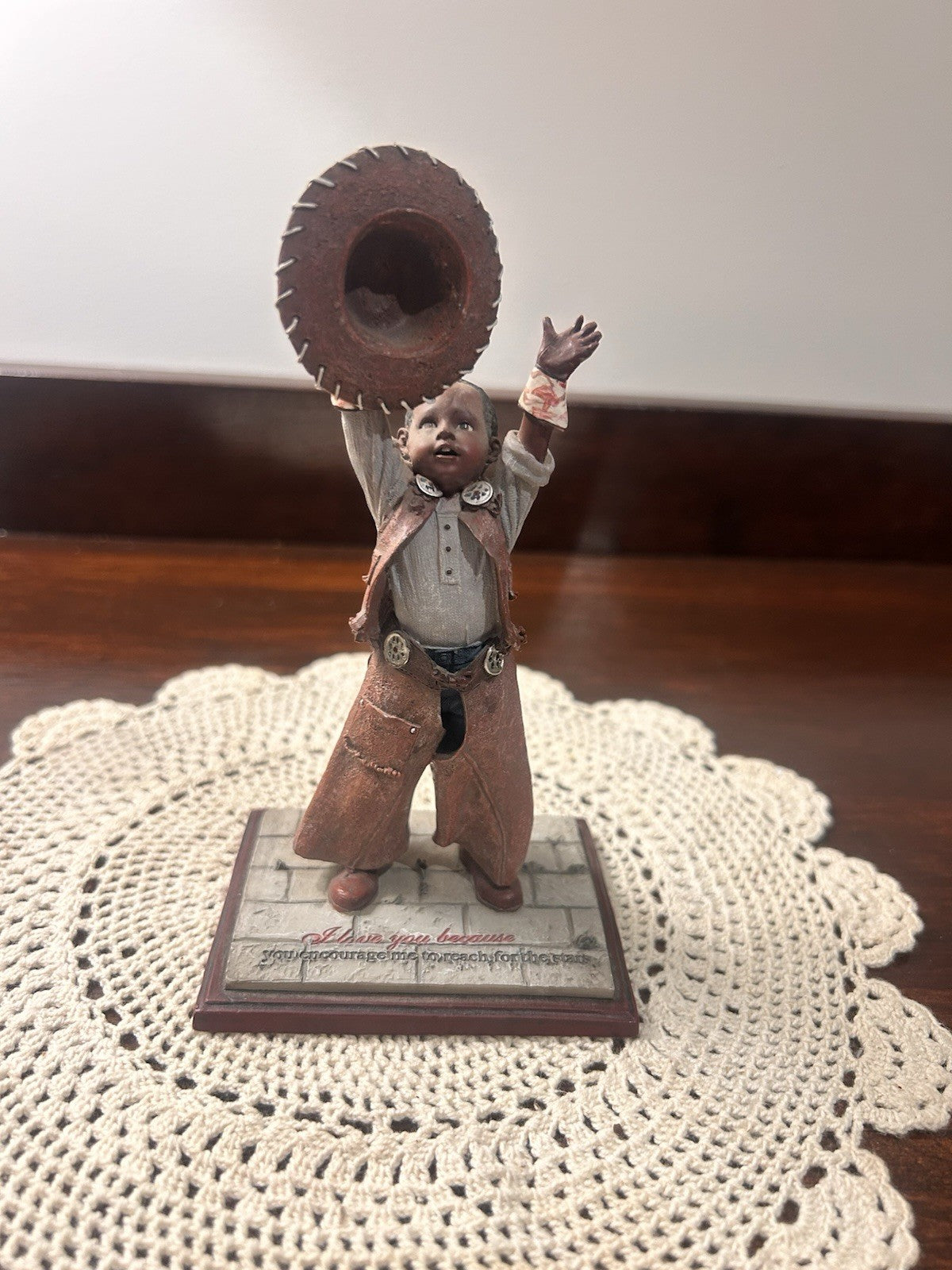 Vanmark Soul Kidz “Reach for the Stars” Limited Edition Figurine 2004 16 cm