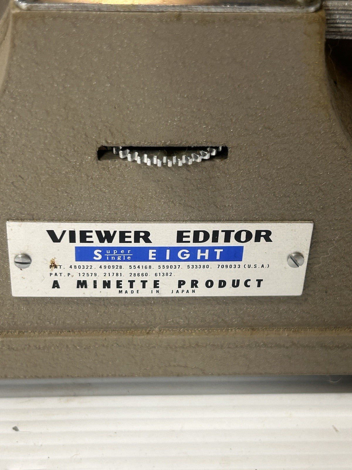 Minette Super 8 Film Viewer Editor – Vintage Japan – Working Condition