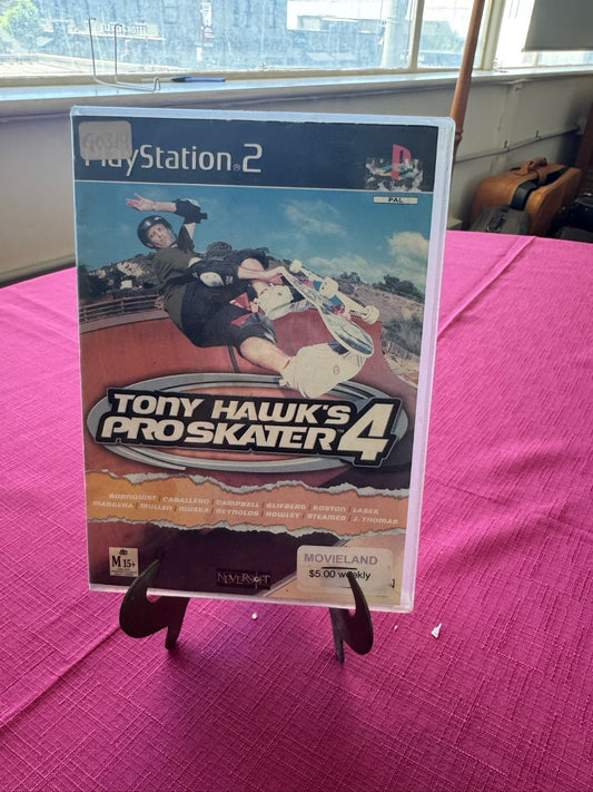 Tony Hawk’s Pro Skater 4 PS2 PAL - Skateboarding Classic | 2002