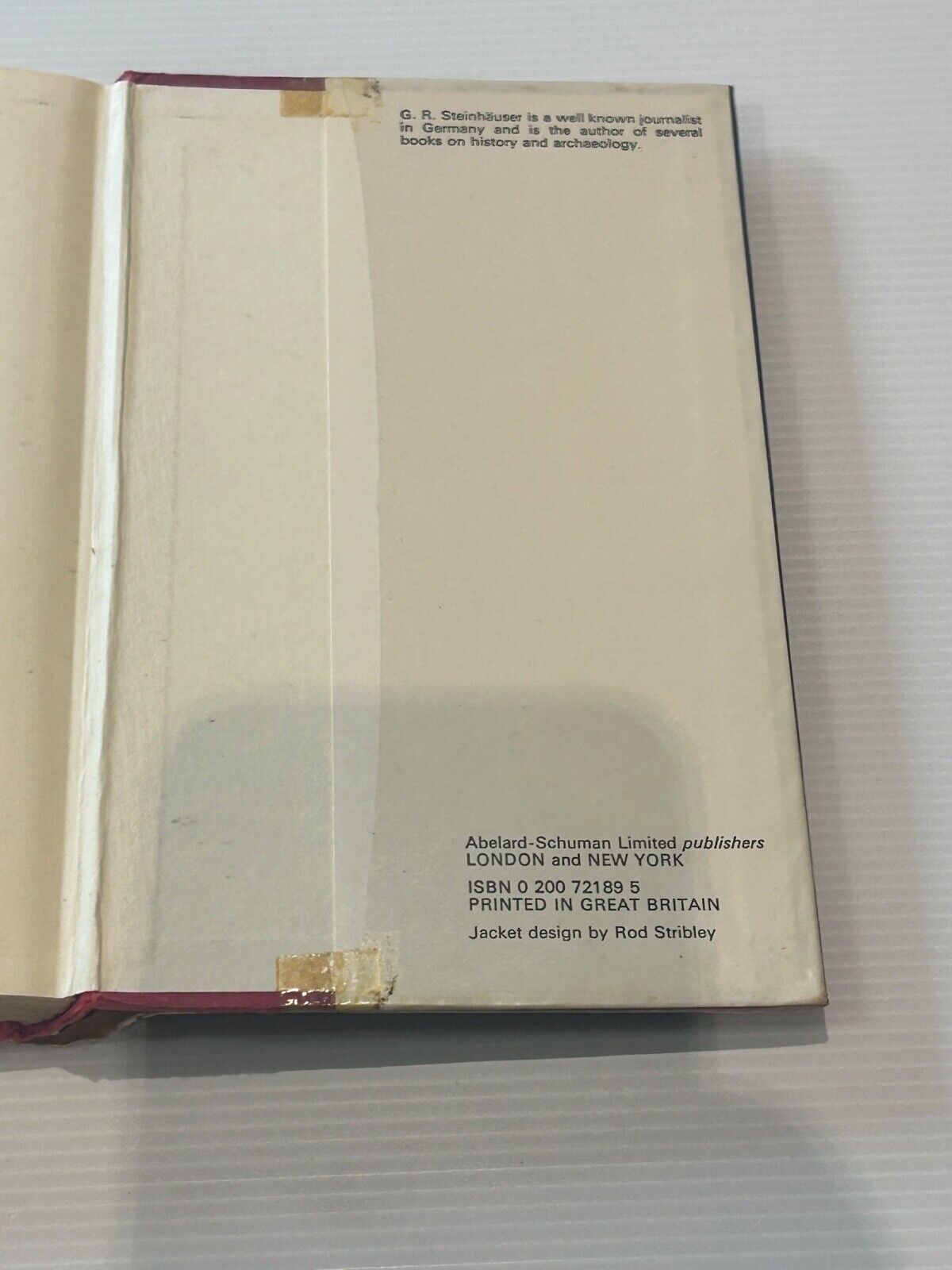 JESUS CHRIST, HEIR TO THE ASTRONAUTS By Gerhard R. Steinhauser - First Edition