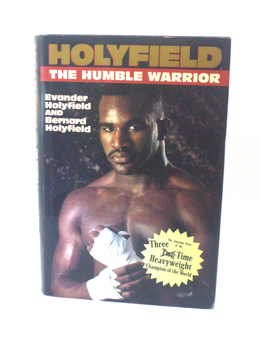 Evander Holyfield The Humble Warrior Signed HC 1996 Autographed Autobiography