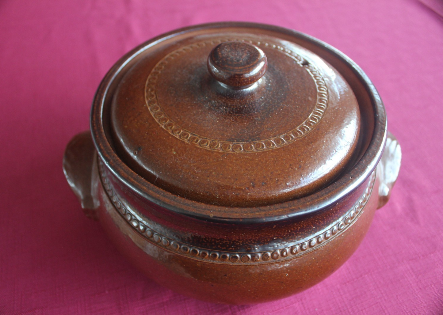 Vintage Bendigo Pottery Lidded Casserole – Australian Stoneware