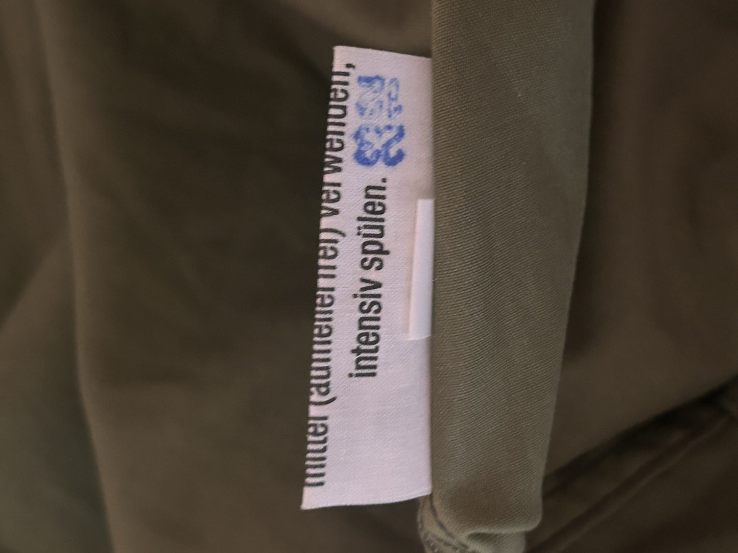 German Army Flecktarn Field Jacket BW Combat Shirt 2012 Size Gr.7 7585/9500