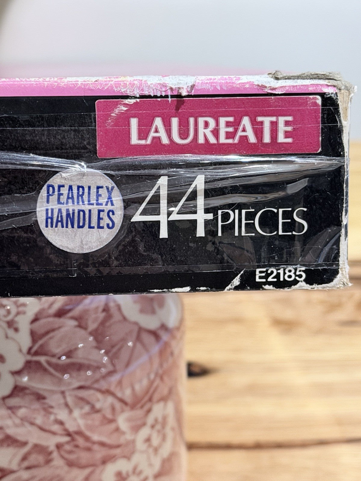 Grosvenor Laureate 44pc Silverplate Cutlery Set Boxed Pearlex AU