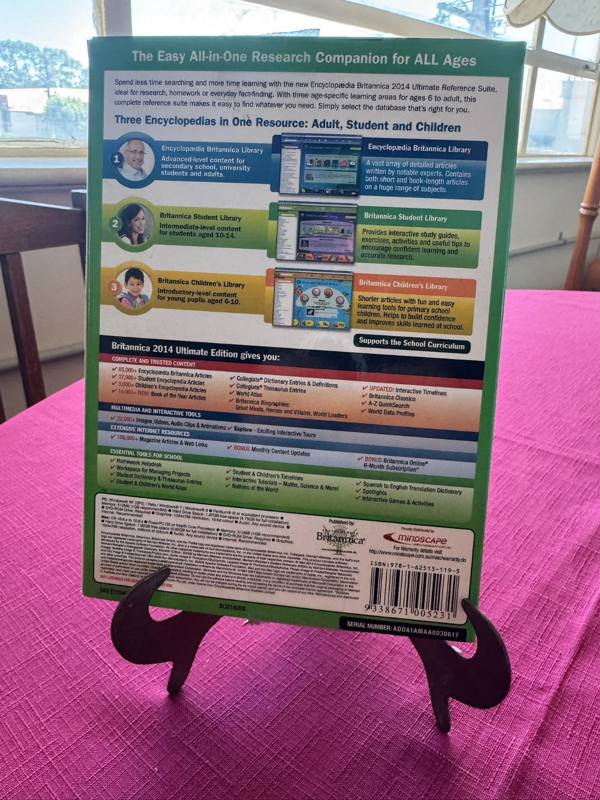 Encyclopaedia Britannica 2014 Ultimate Reference Suite PC/Mac CD-ROM | 2014