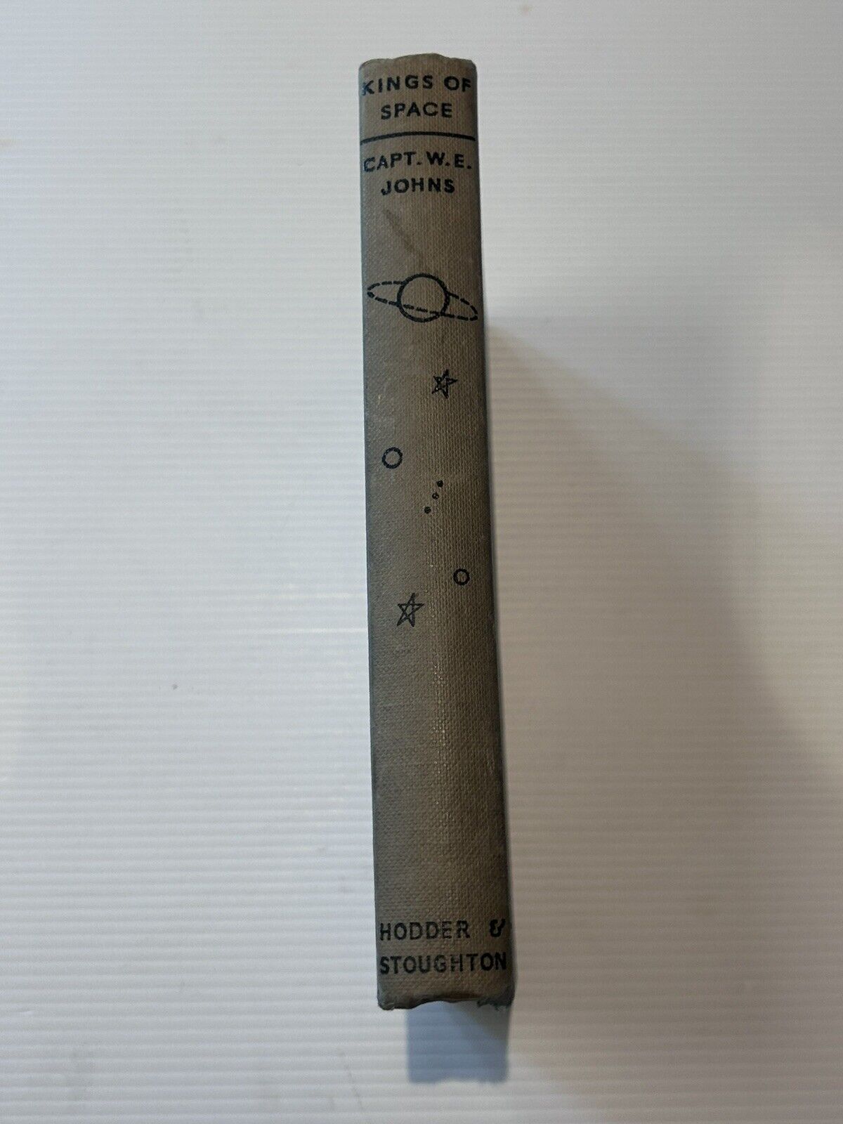 Kings Of Space Captain WE Johns Vintage June 1954 First Edition Biggles Gimlet
