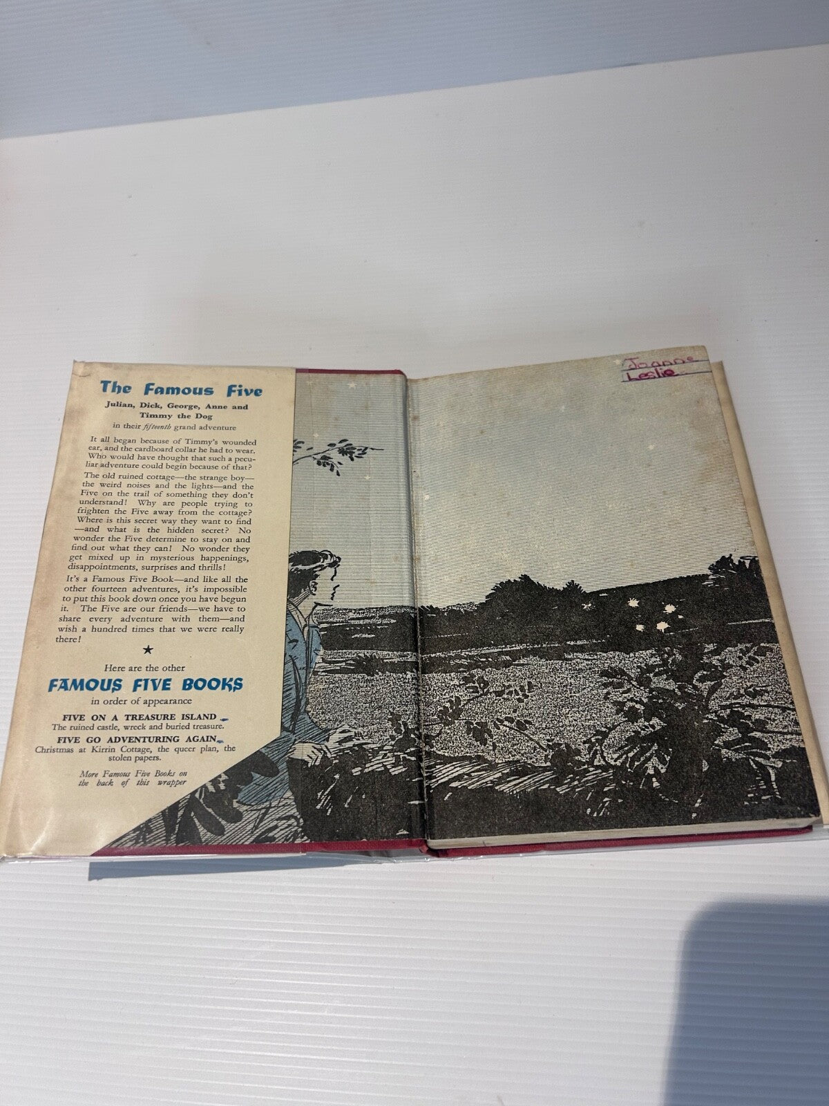 Enid Blyton Five on a Secret Trail 1956 HC DJ 1st Ed Famous Five Book H&S