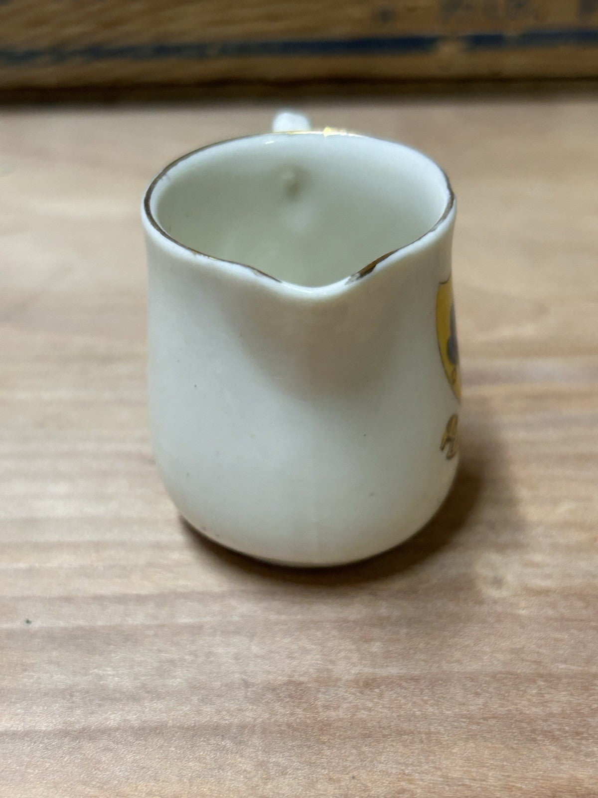 Miniature Crested China Jug – East Grinstead Crest, The Coronet Ware England