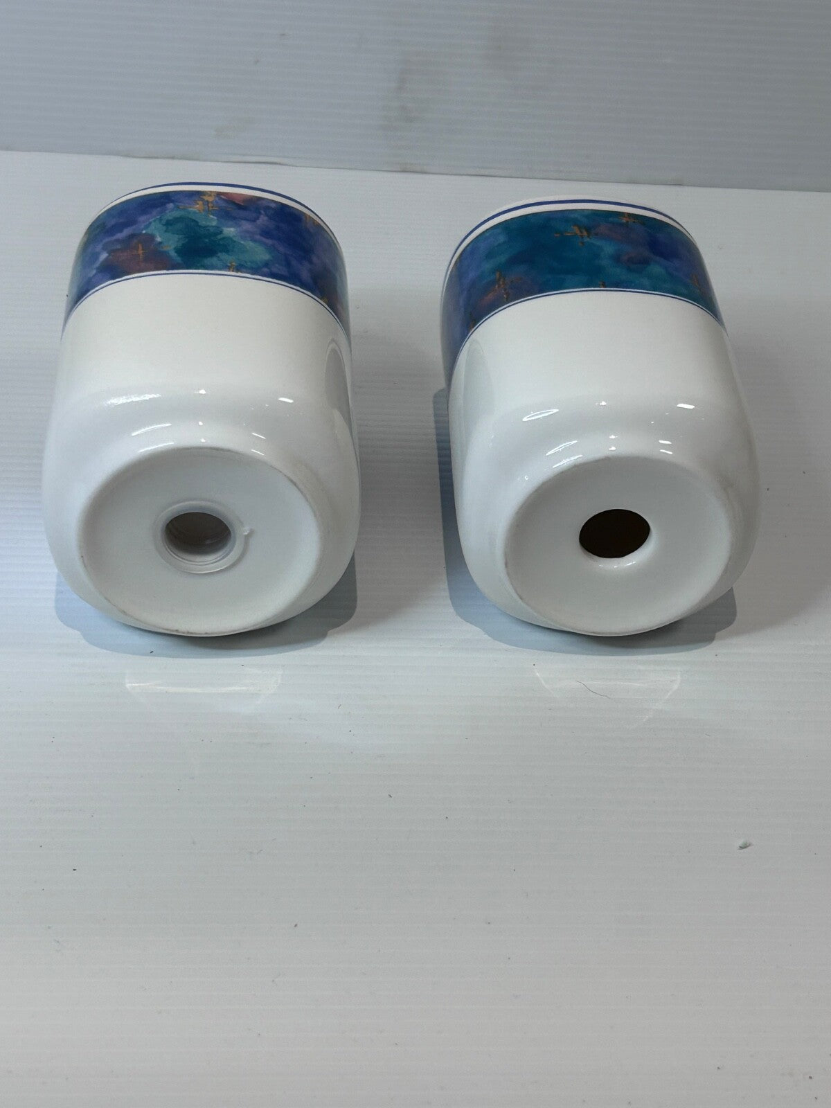 Vintage Sosume 3965 Jewel Salt & Pepper Shakers – 1990s – Made in Korea 3965