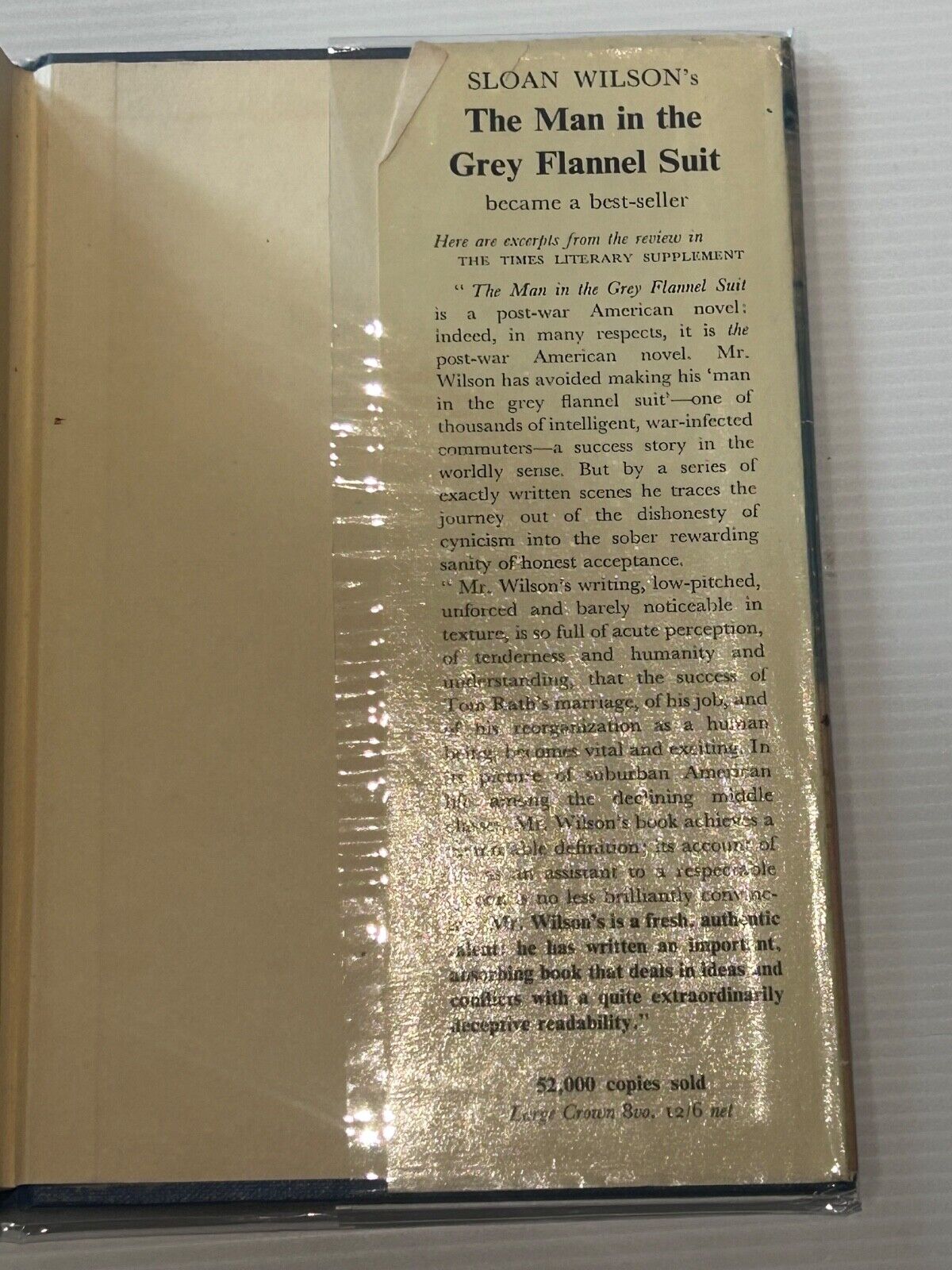 A Summer Place By Sloan Wilson Stated First Edition 1958 Hardcover Dust Jacket