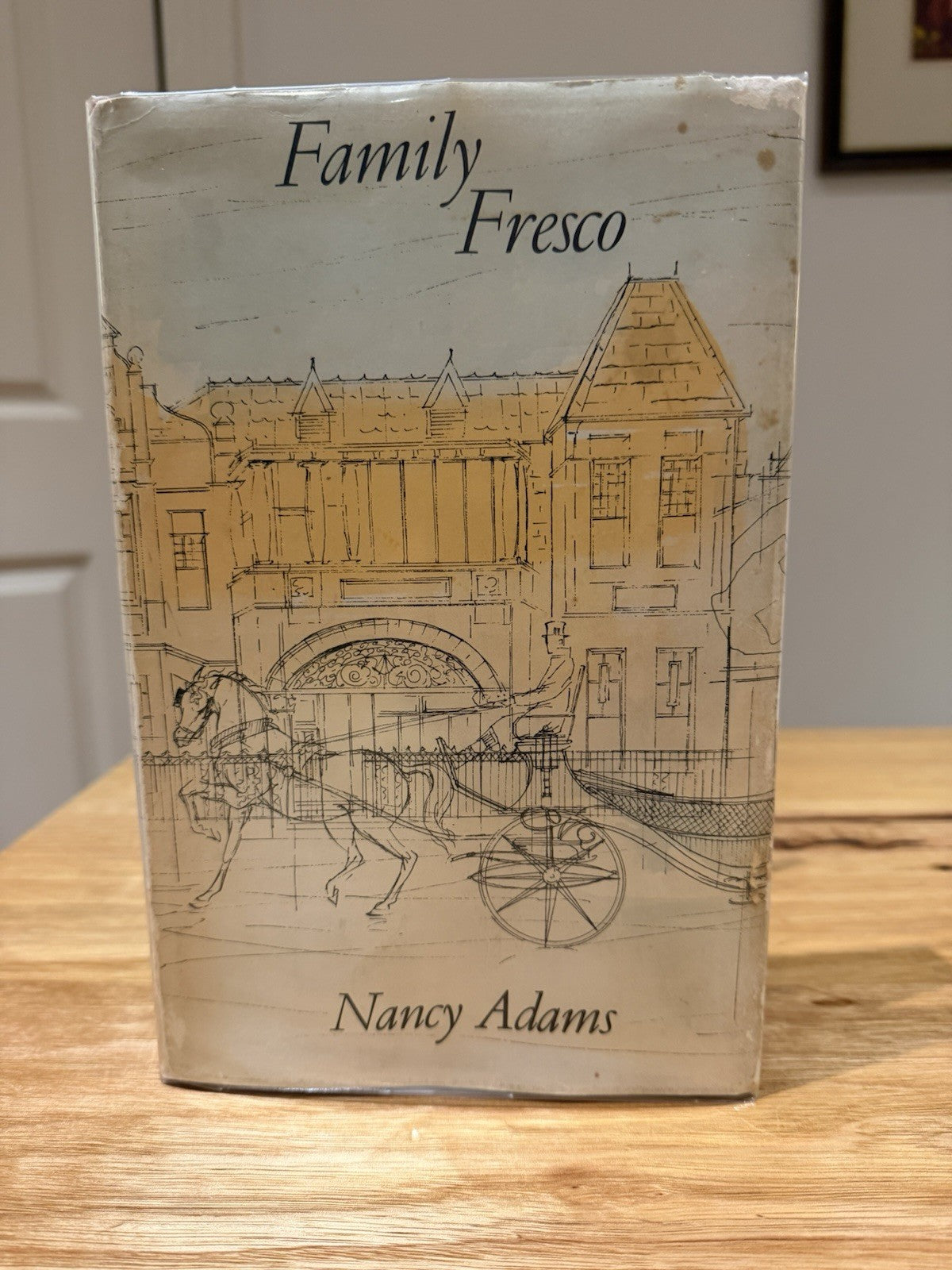 Nancy Adams Family Fresco 1966 1st Ed HC DJ Melbourne History Genealogy