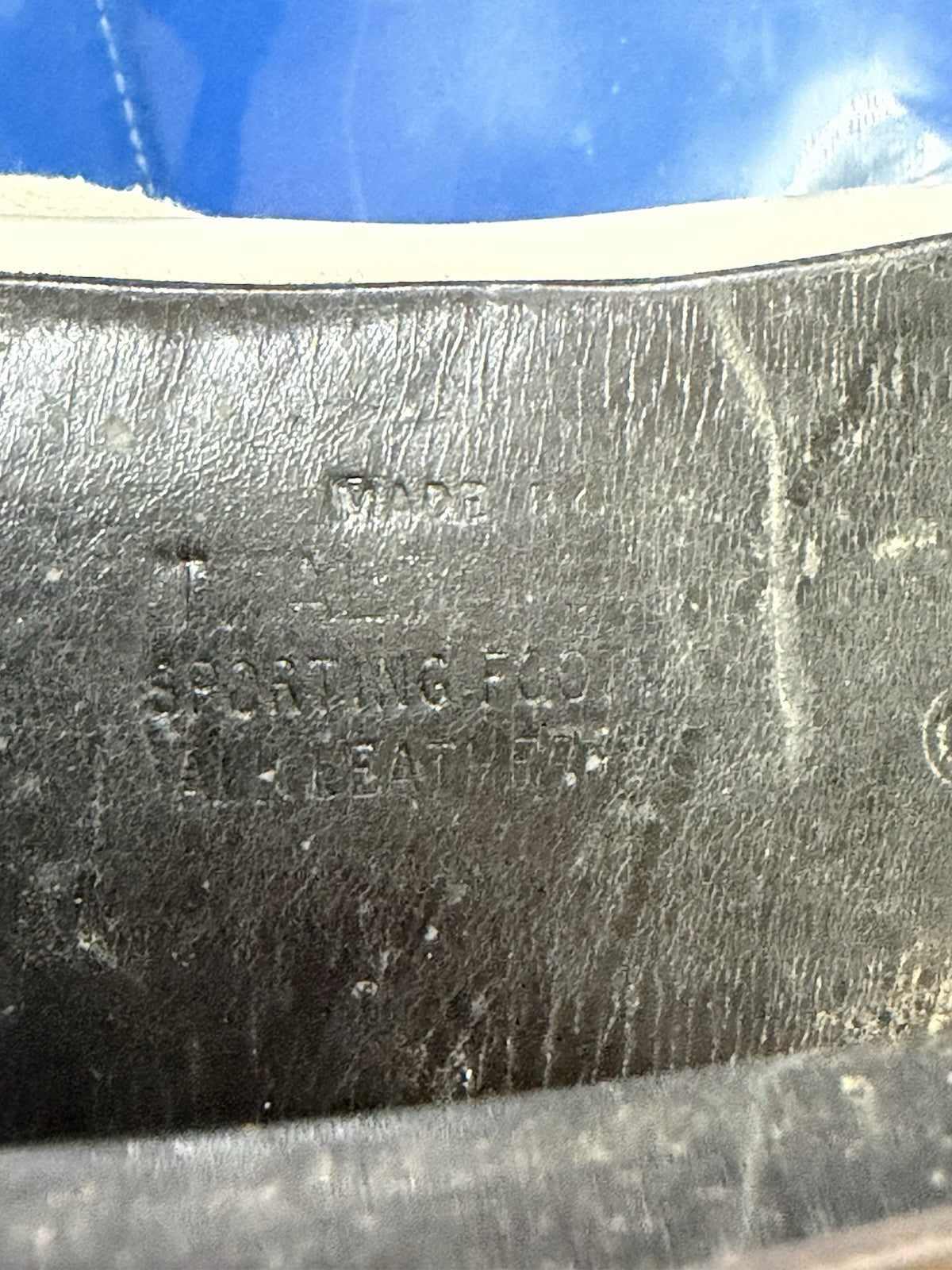 Vintage T Altamura Ice Skates MK Ice Time Blades Blue Skating Carry Bag