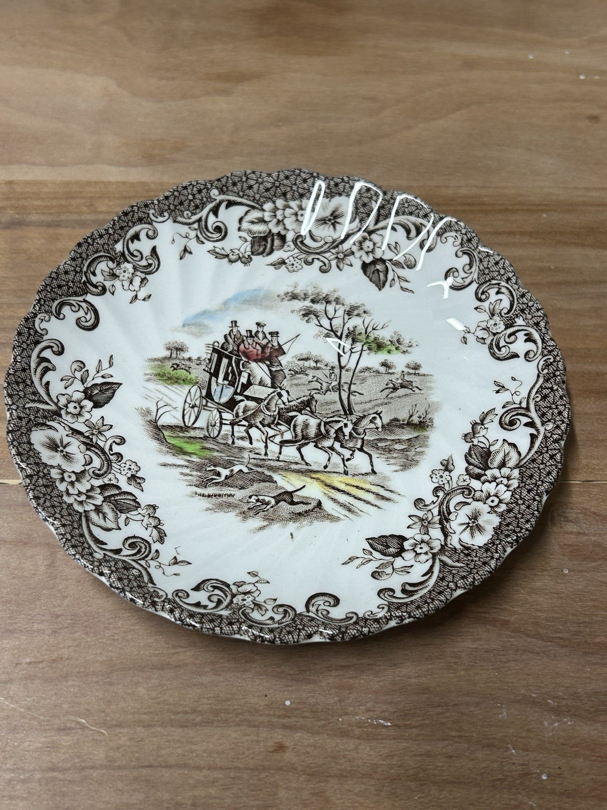 Johnson Bros Coaching Scenes Set of 16 – Gate Keeper & Hunting Country 