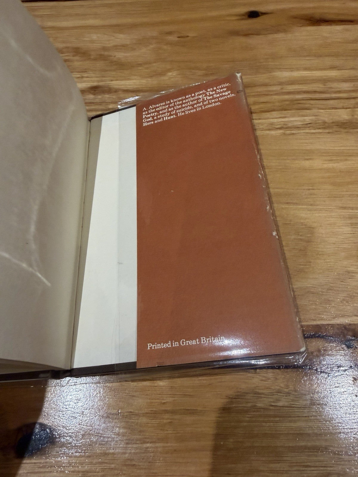 A. Alvarez Autumn to Autumn Selected Poems 1953-1976 1978 1st Ed Hardcover DJ