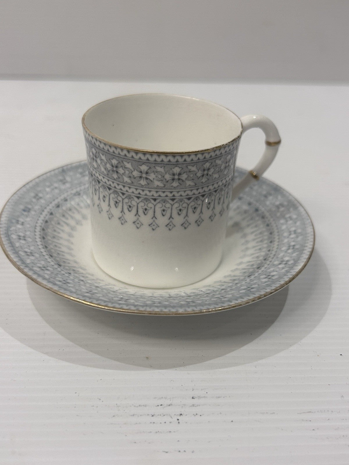 Royal Worcester Demitasse Cup & Saucer Thomas Webb Melbourne c1930s