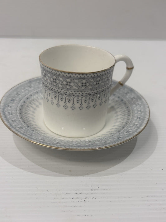 Royal Worcester Demitasse Cup & Saucer Thomas Webb Melbourne c1930s