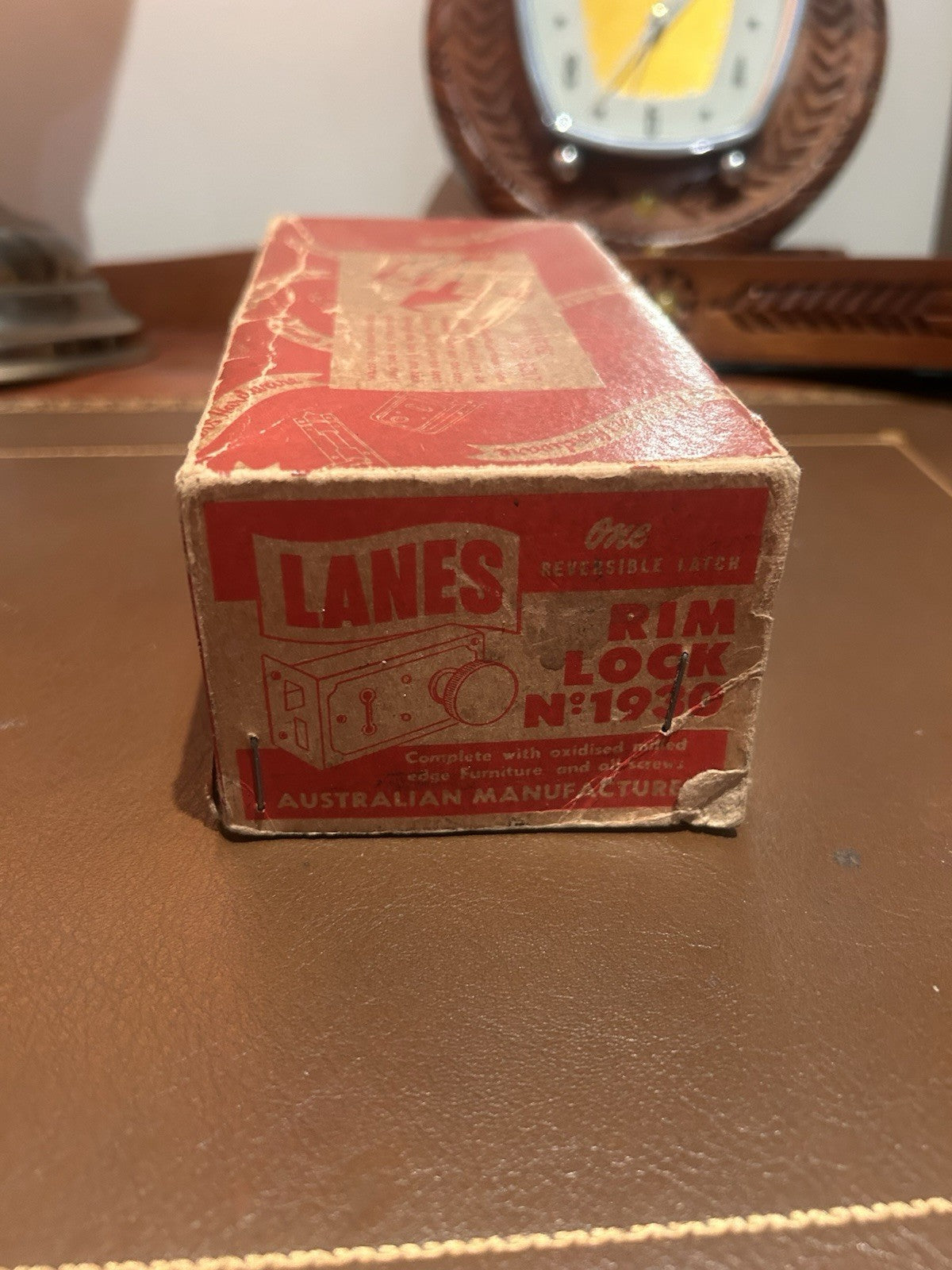 Vintage Lanes Rim Lock No.1930 Empty Box – Australian Made Builders Hardware