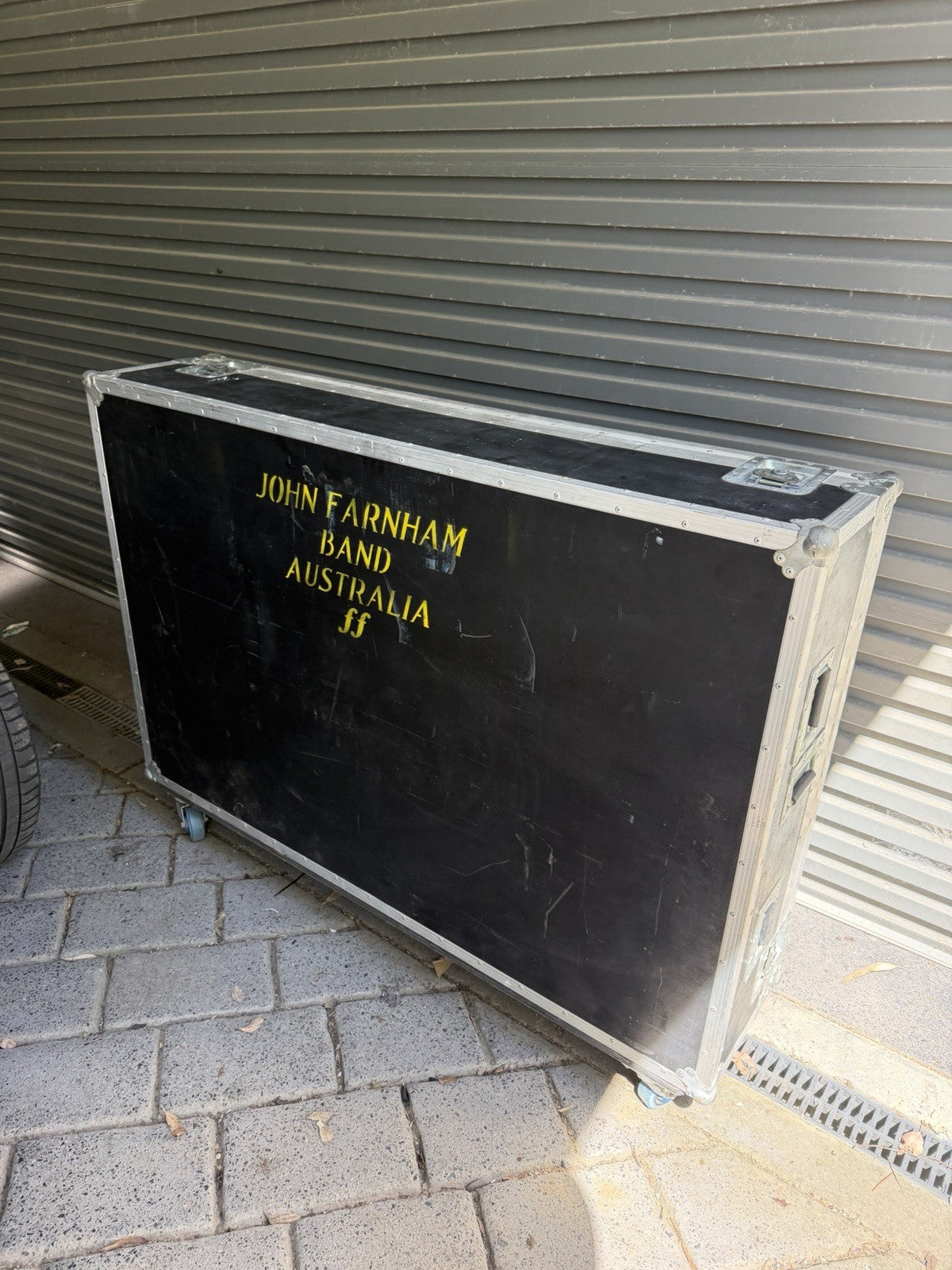 John Farnham Band Australia Original Touring Road Flight Case Music Memorabilia