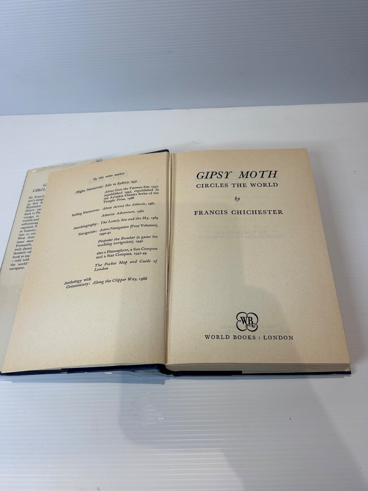 Gipsy Moth Circles  the World - Francis Chichester