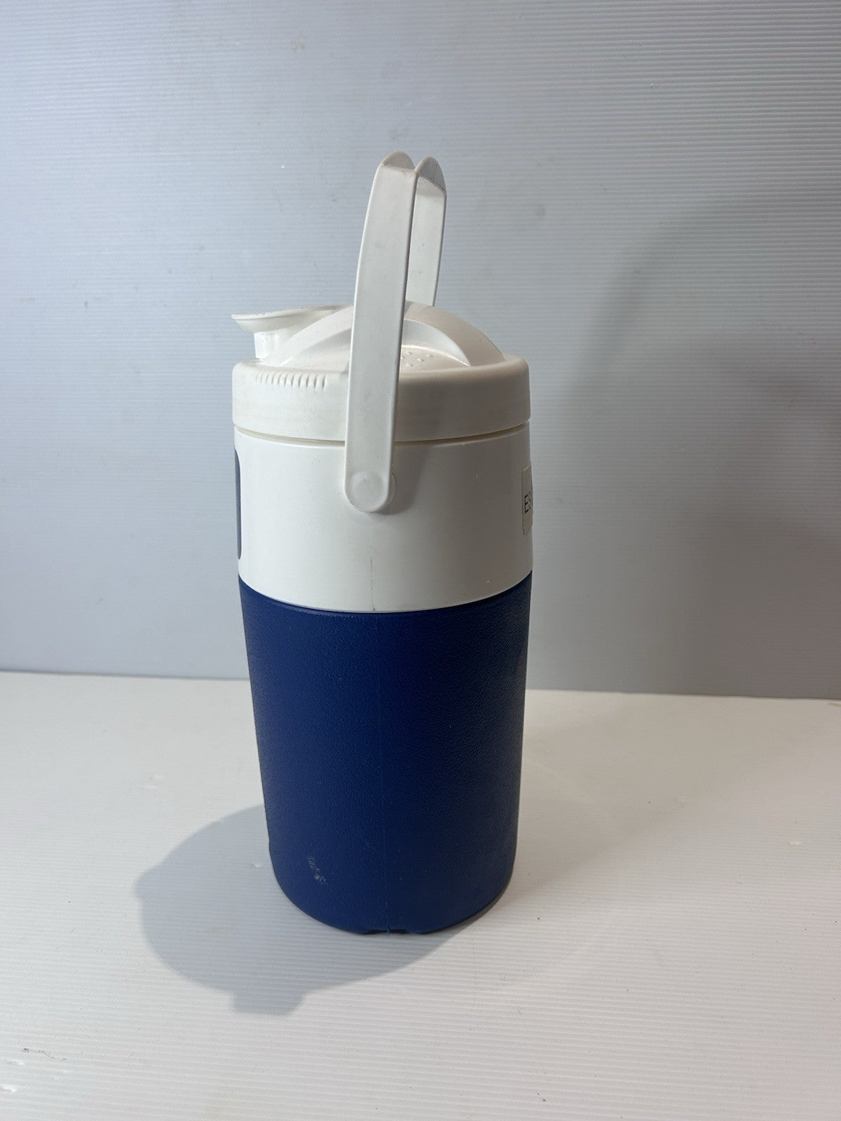 Vintage Esky by Nylex 1L Thermos Jug Blue White Made in Australia Cooler
