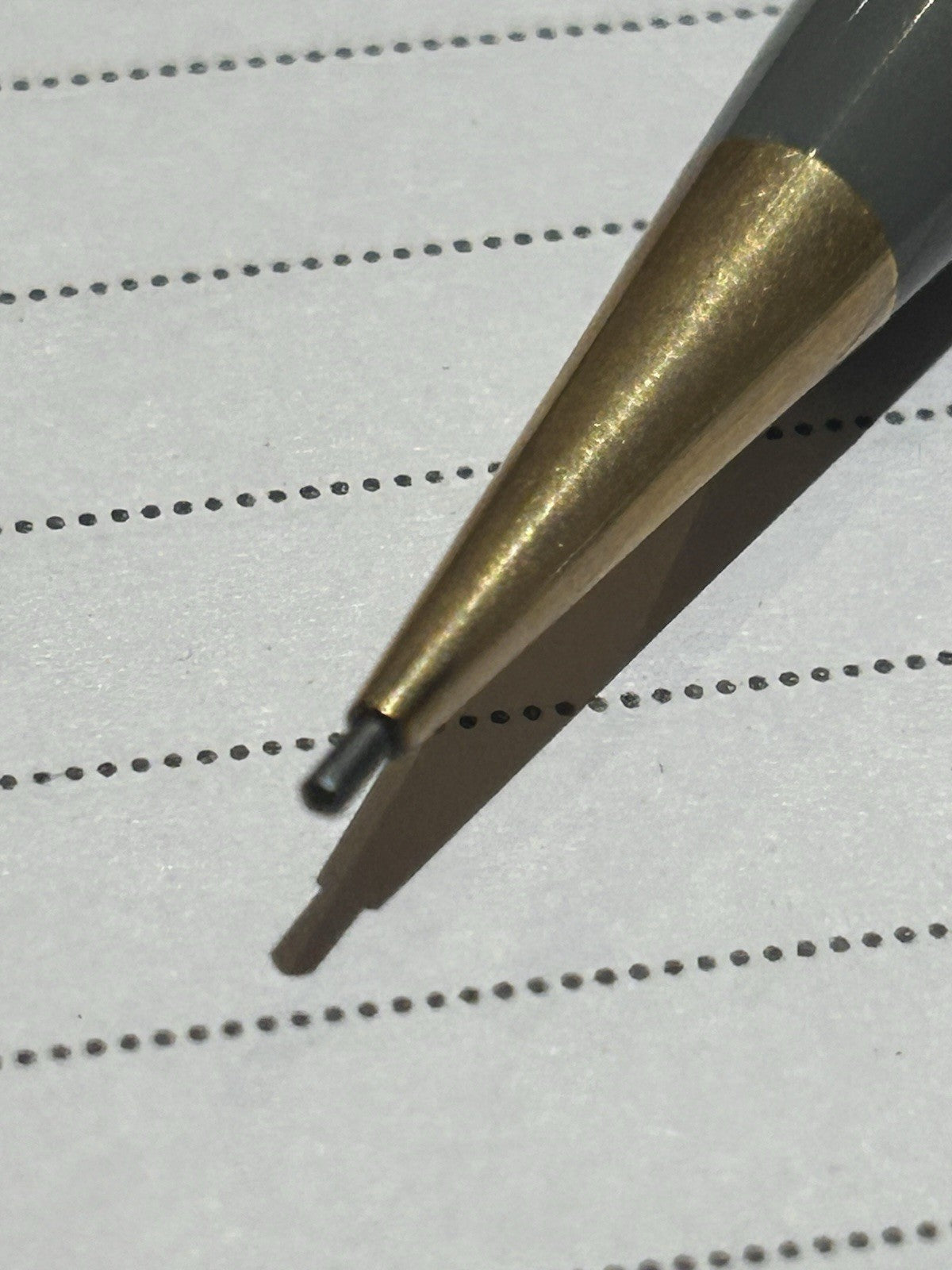 Vintage Conway Stewart Fountain Pen & Pencil Set 14ct Nib 12ct RG Grey Cased