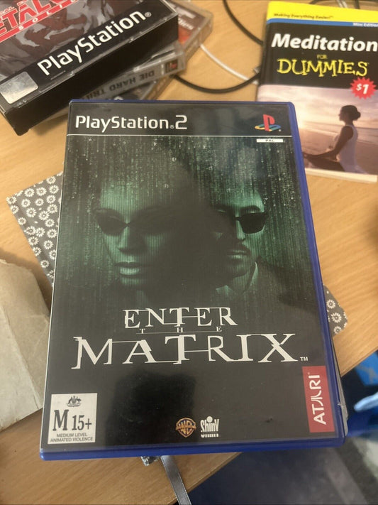 Enter The Matrix PS2 Sony PlayStation Video Game Free Post PAL