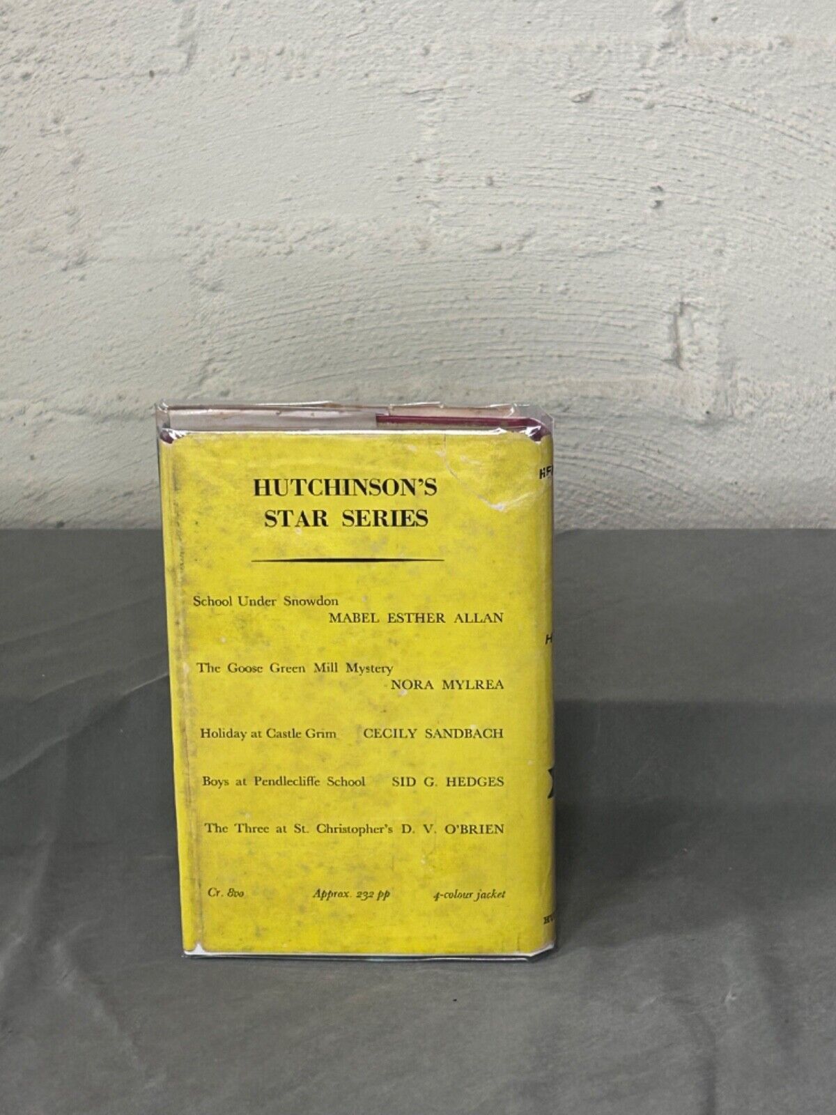 THE HEADMASTER'S SON TOM HOLLAND * HBDJ PUBLISH UK 1950'S * SCHOOLBOY  STORY *
