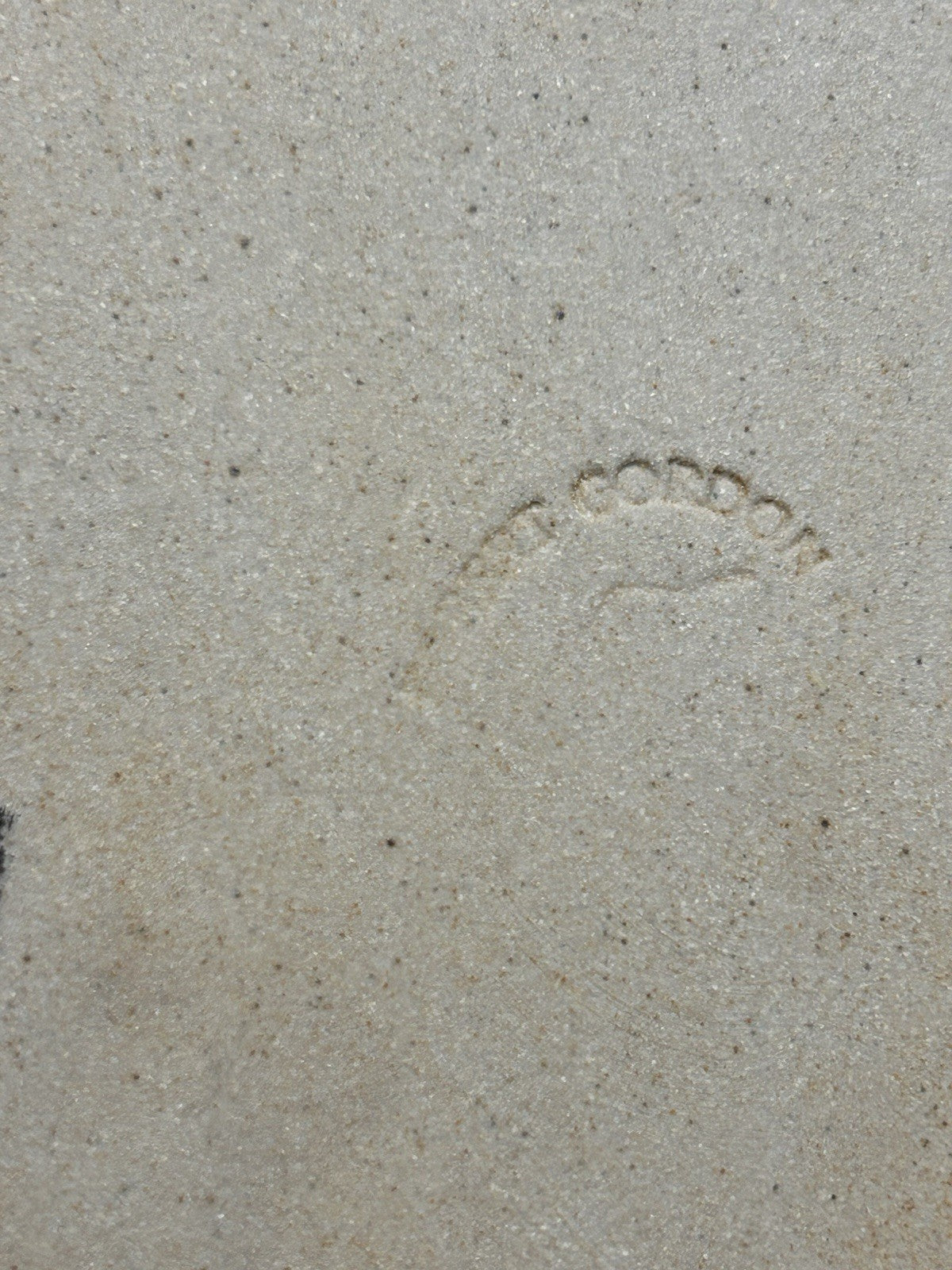 Robert Gordon Studio Pottery Dip Plate Signed Oval Platter 37cm c1985–92