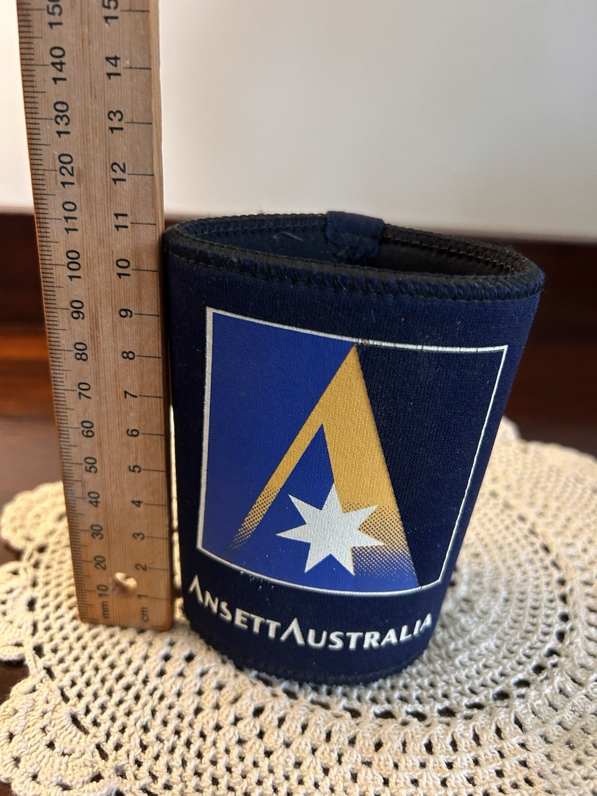 Ansett Australia Airline Stubby Holder Vintage 1990s Promo Souvenir Collectable
