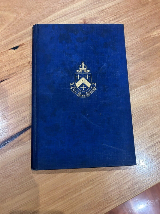 Melbourne Church Of England Girls Grammar School JUBILEE HISTORY 1953 Hard Cover