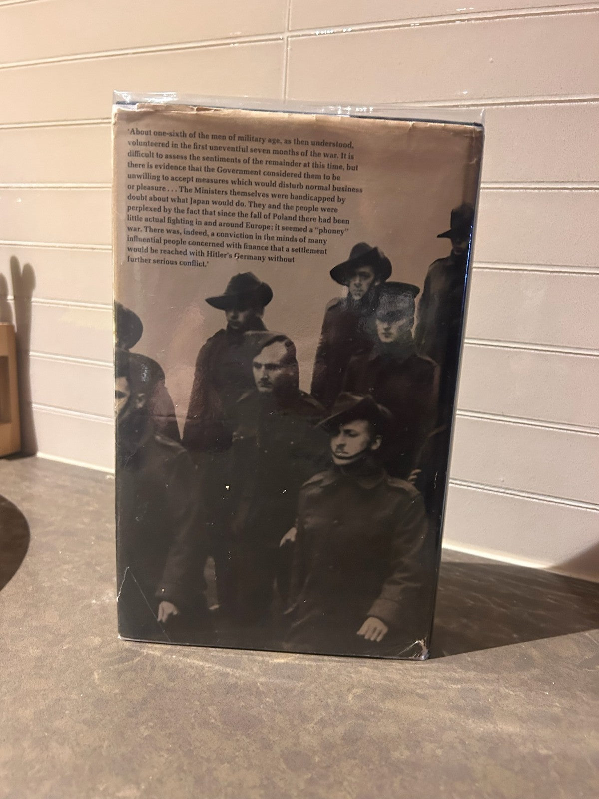 WWII Remembrance Calligraphy c1945 + The Six Years War Book 1973 Australia