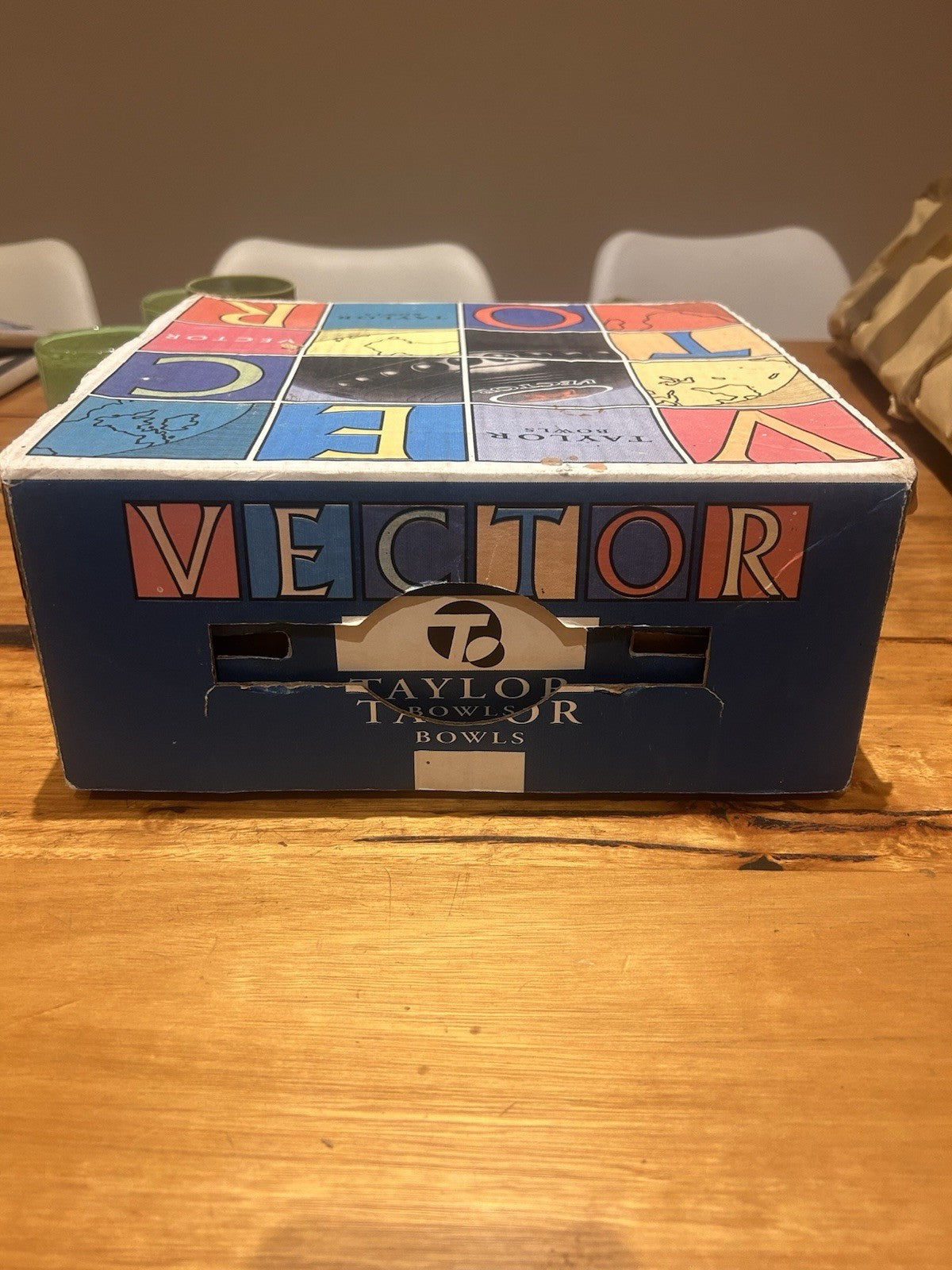 Taylor Vector Size 4 X-Heavy Lawn Bowls Approved 2032 Dual Stamp Boxed