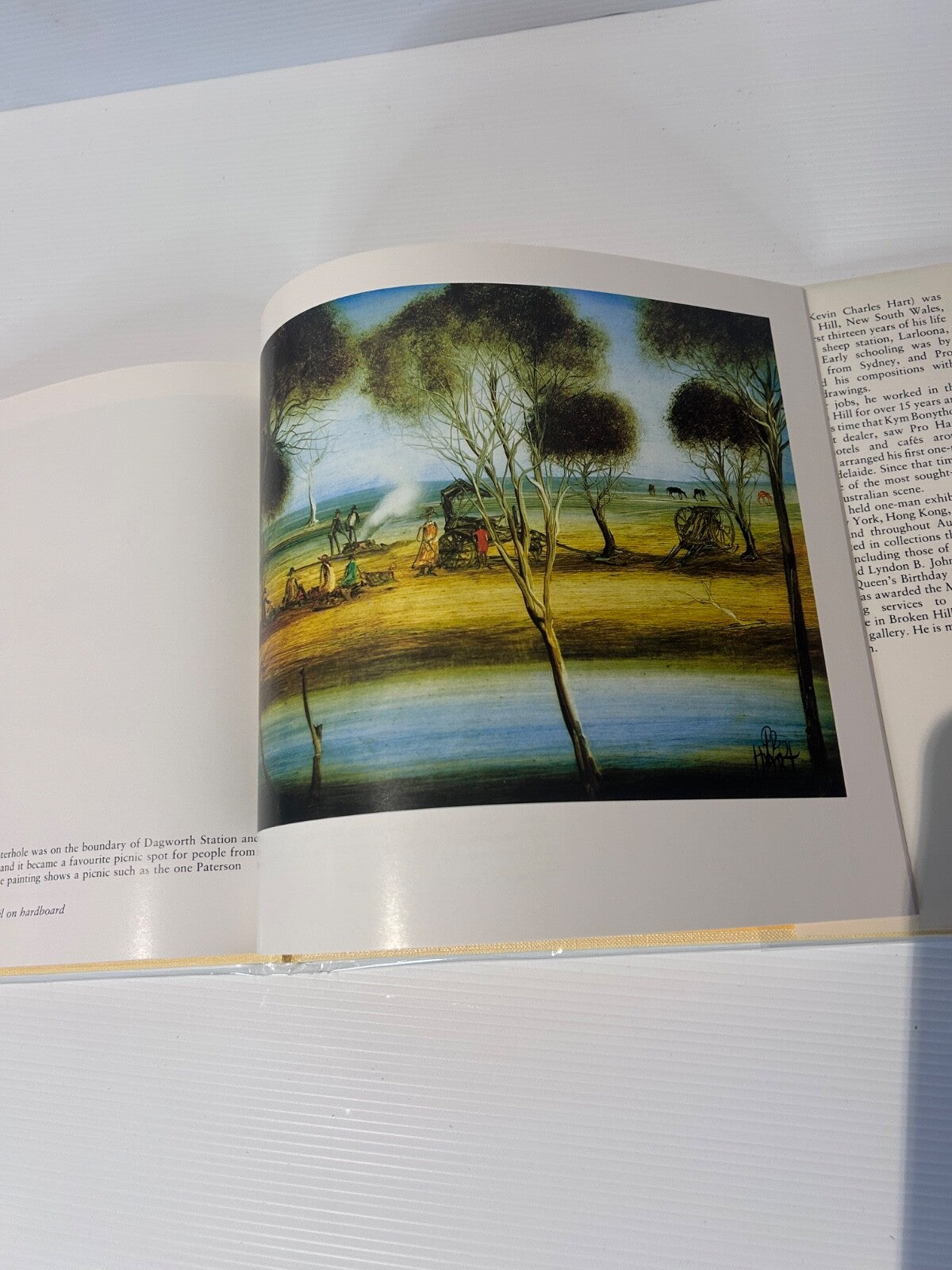 Pro Hart’s Waltzing Matilda – First Edition 1979 Illustrated Hardcover (Rigby)