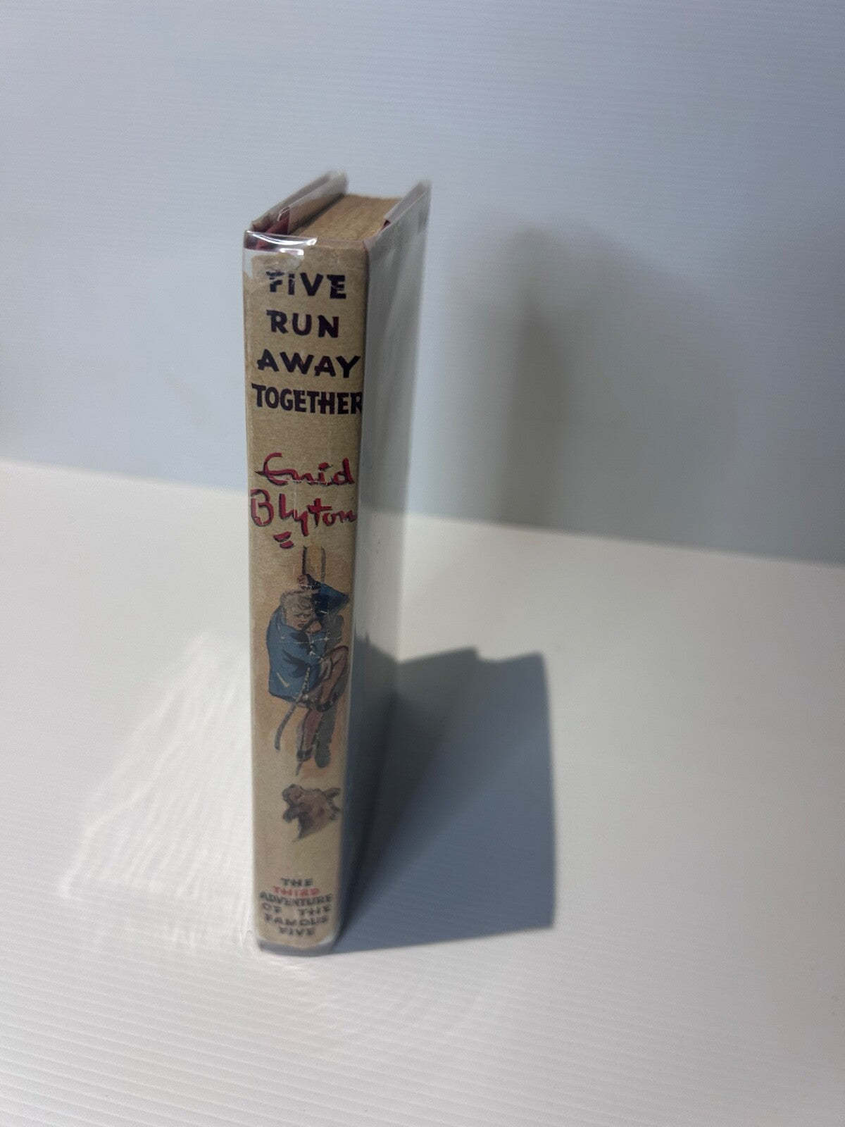 Five Run Away Together Enid Blyton 1953 7th Imp HC DJ H&S Famous Five Book