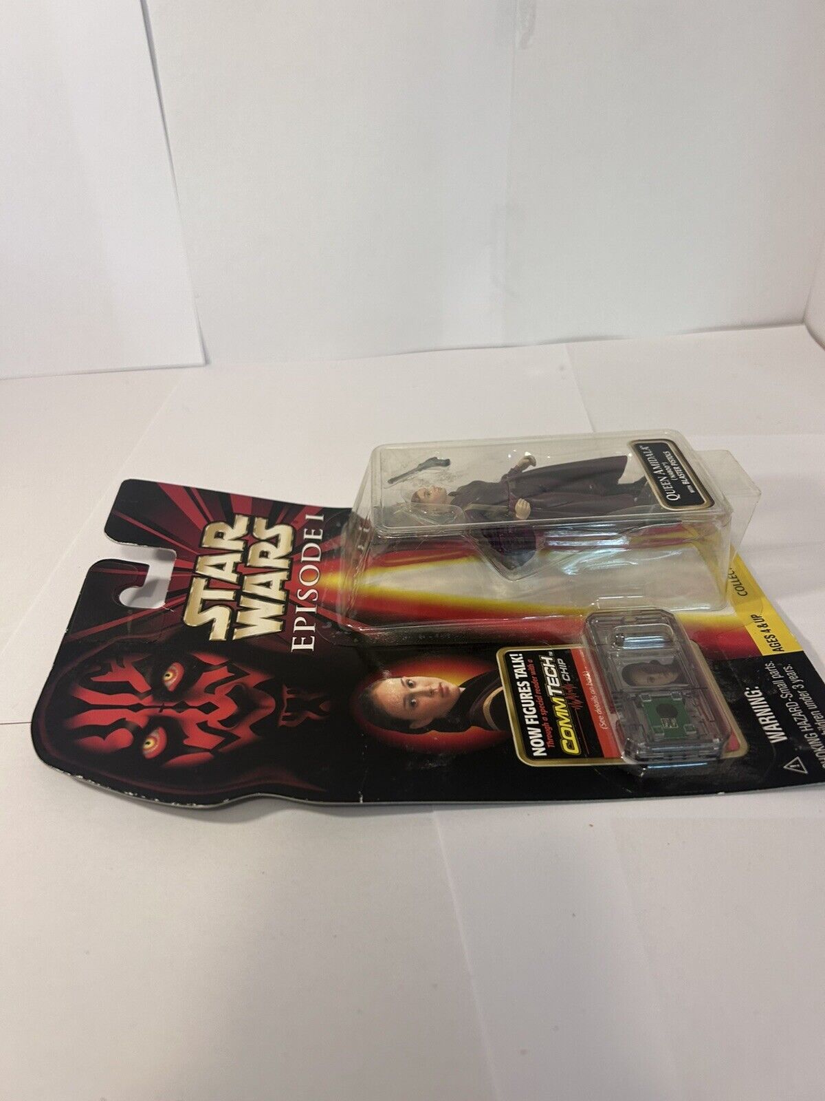 Star Wars 1998 Episode 1 - QUEEN AMIDALA NABOO with Blaster Pistols Commtech