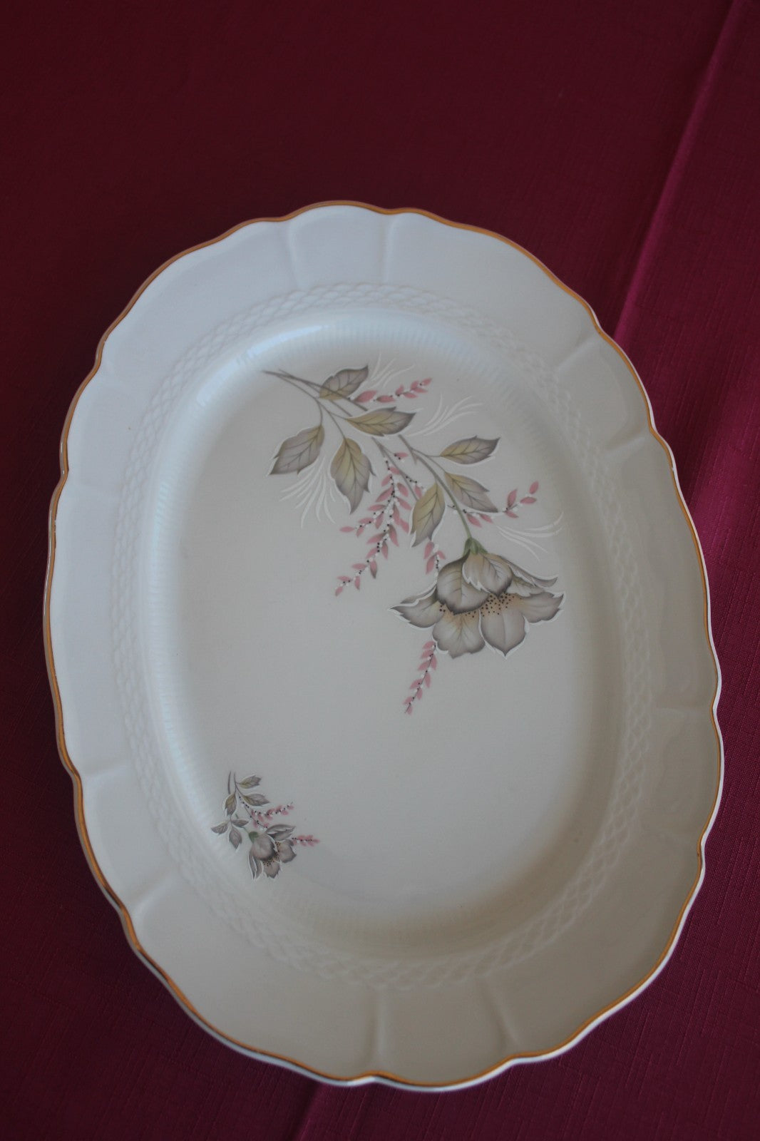 Royal Porcelain Floral Dinner & Coffee Service – 59 piece Matching Set