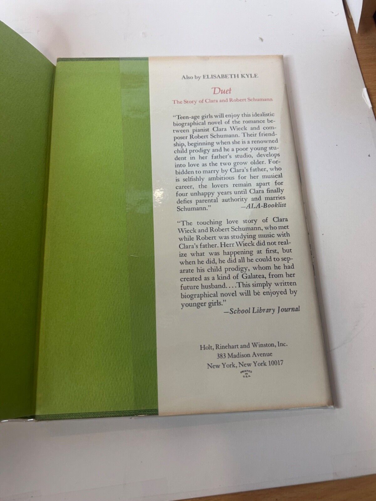 Song of the Waterfall by Elisabeth Kyle First Edition 1970 Hardcover & Dust Jack